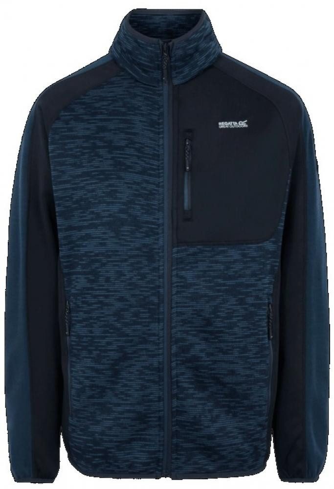 Fleecejacke Herren Melierte Fleece Jacke - Oakar