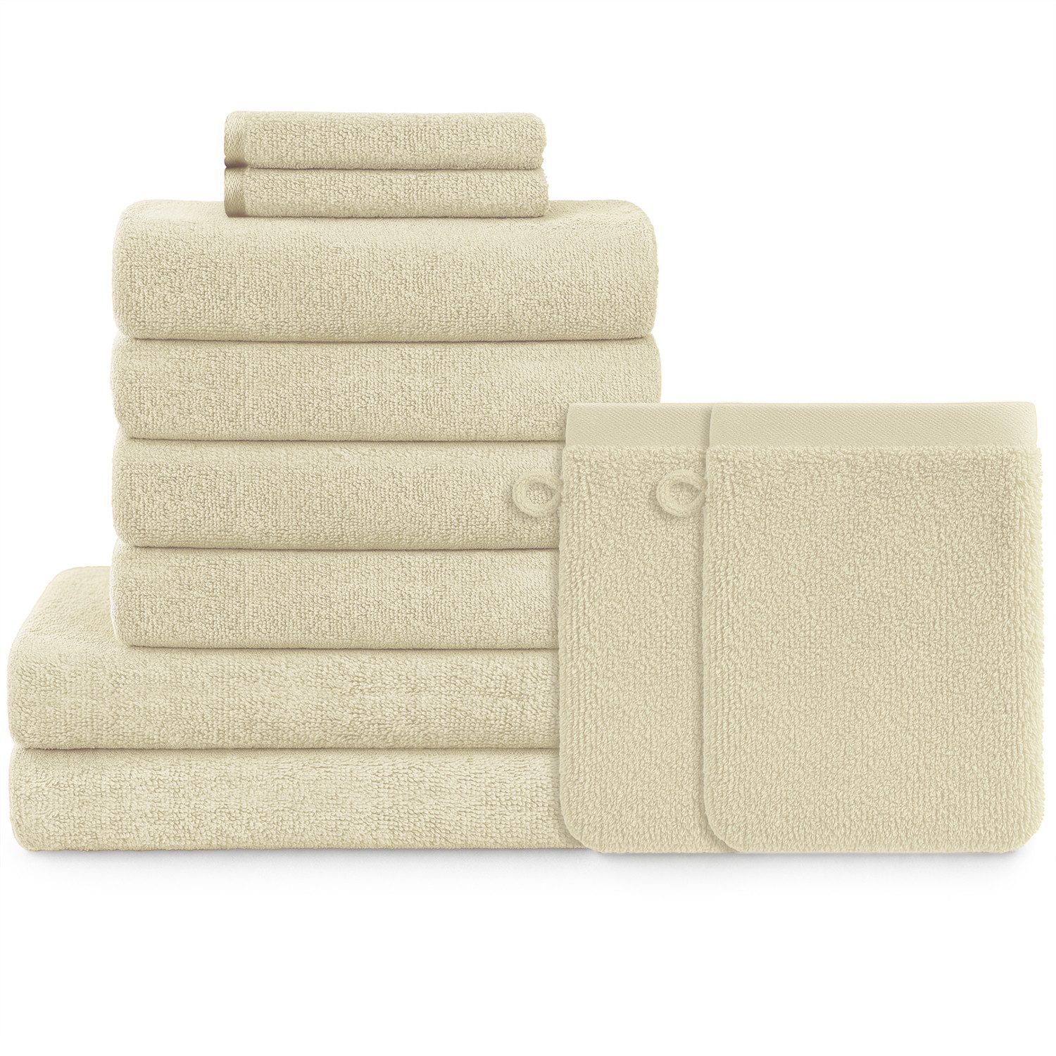 Blumtal Handtuch Set Blumtal 10 Teilig günstig online kaufen