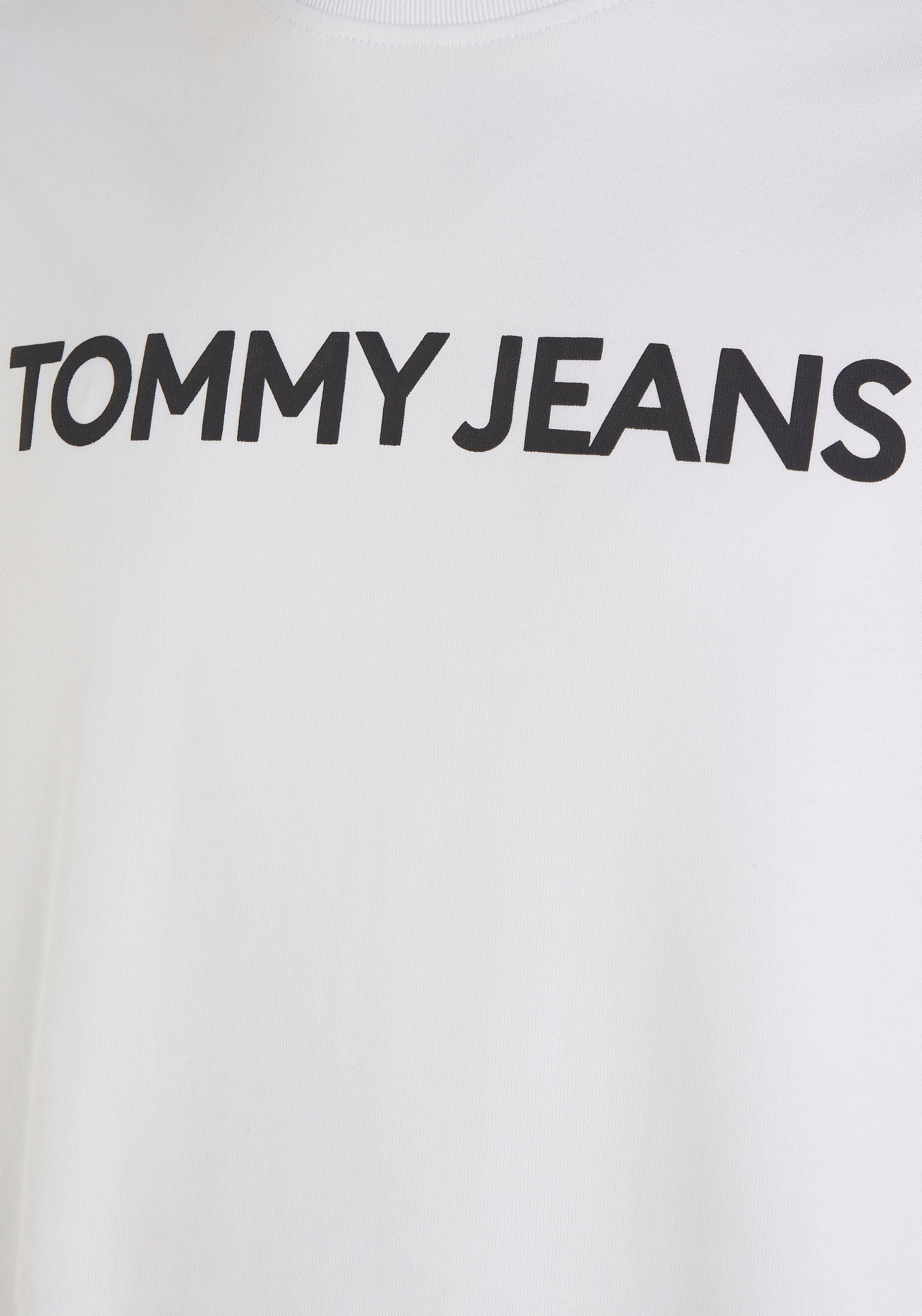 Tommy Jeans OVZ Rundhalsausschnitt mit TJM TEE T-Shirt CLASSICS White BOLD EXT