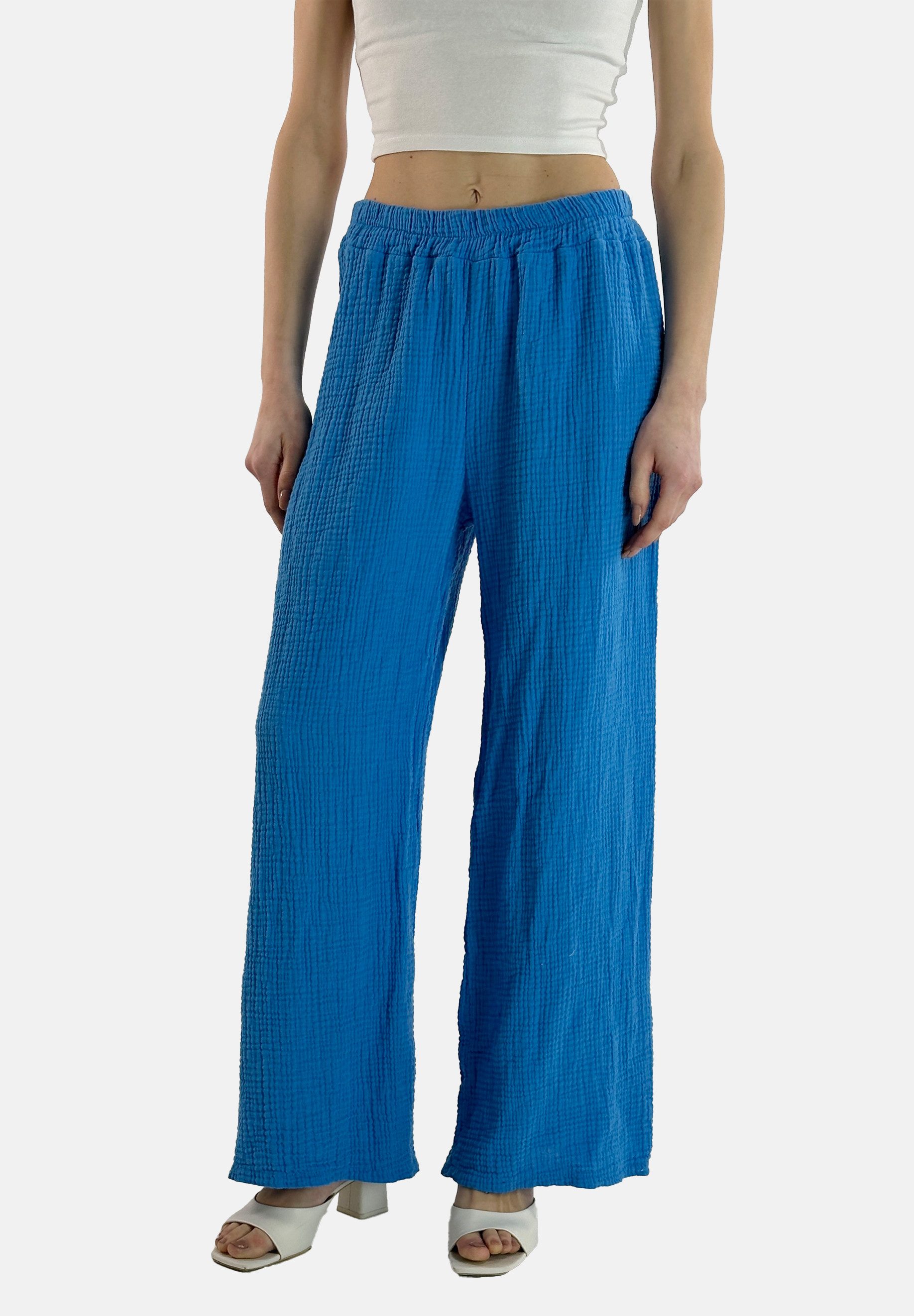 Elara Stoffhose Mouseline Hose (1-tlg)