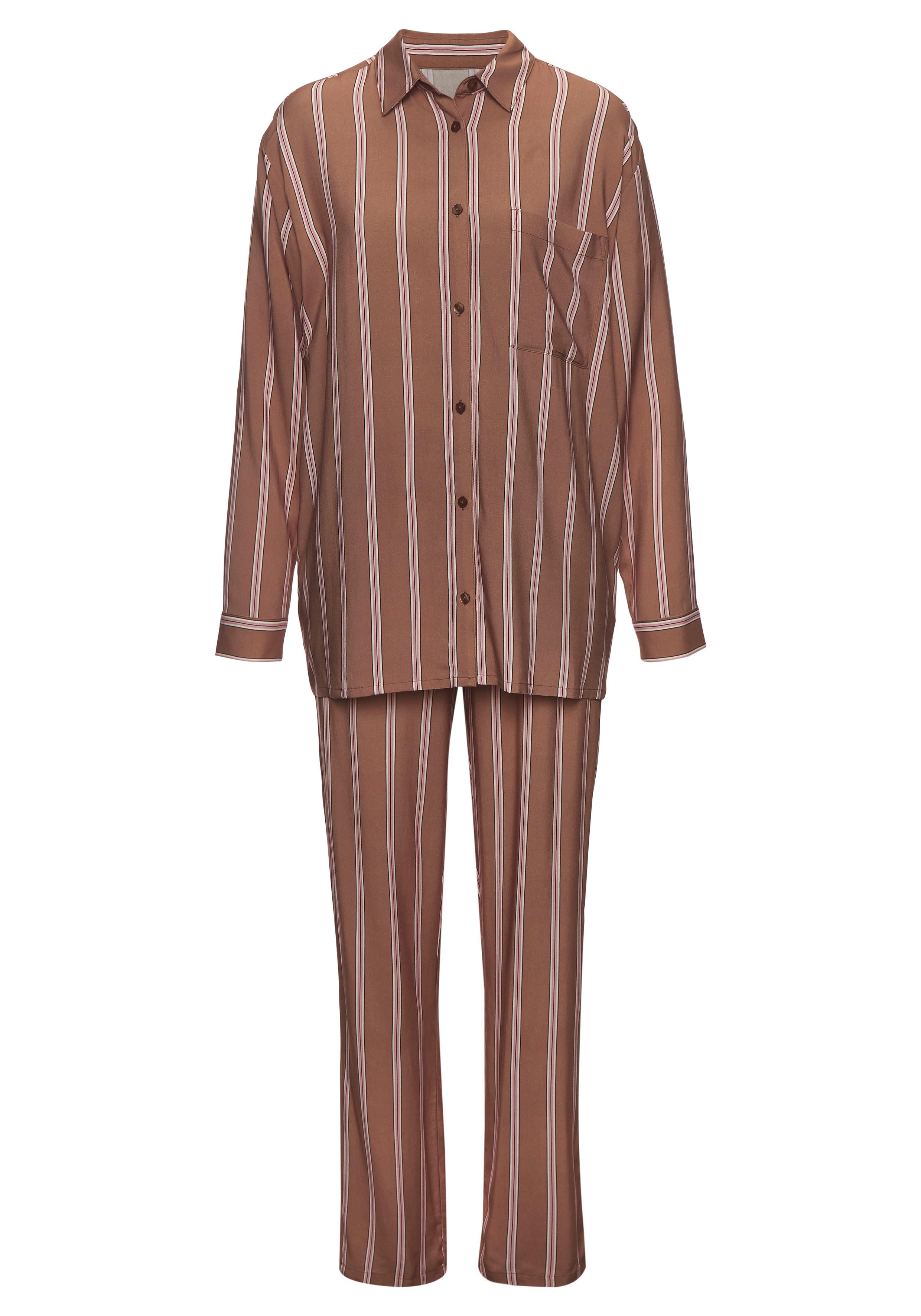 LASCANA Pyjama (2 tlg) im klassischen Stil. € 49,99