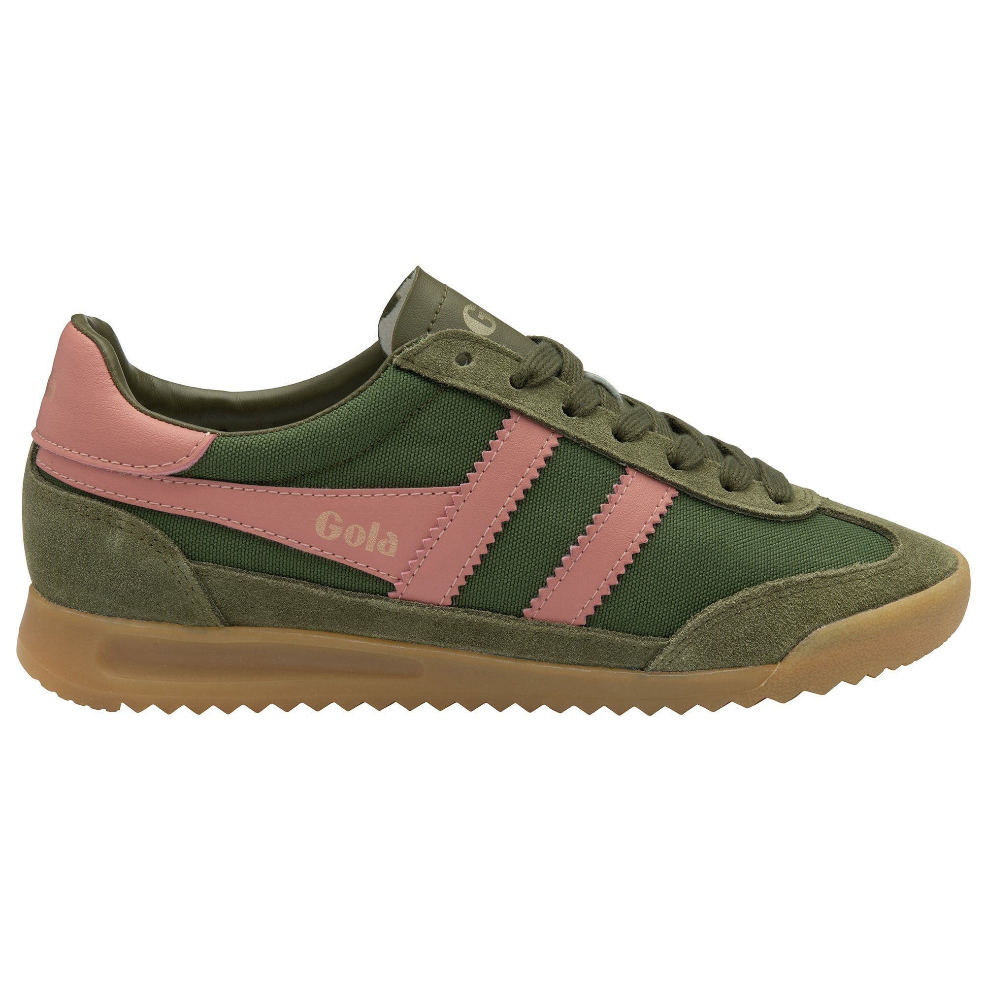 Gola Tornado 2025 militärgrün/pink Damen Sneaker günstig online kaufen