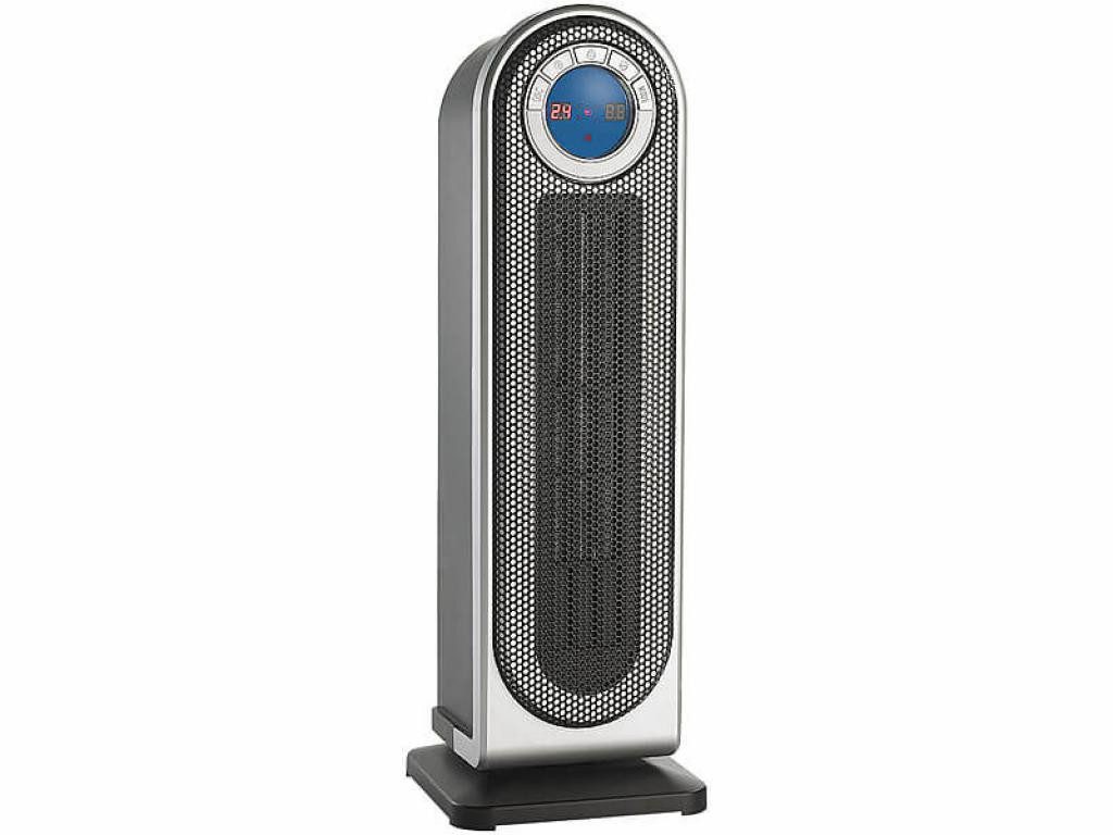 Sichler Keramikheizlüfter LV-750, 2000 W, Thermostat & Fernbedienung