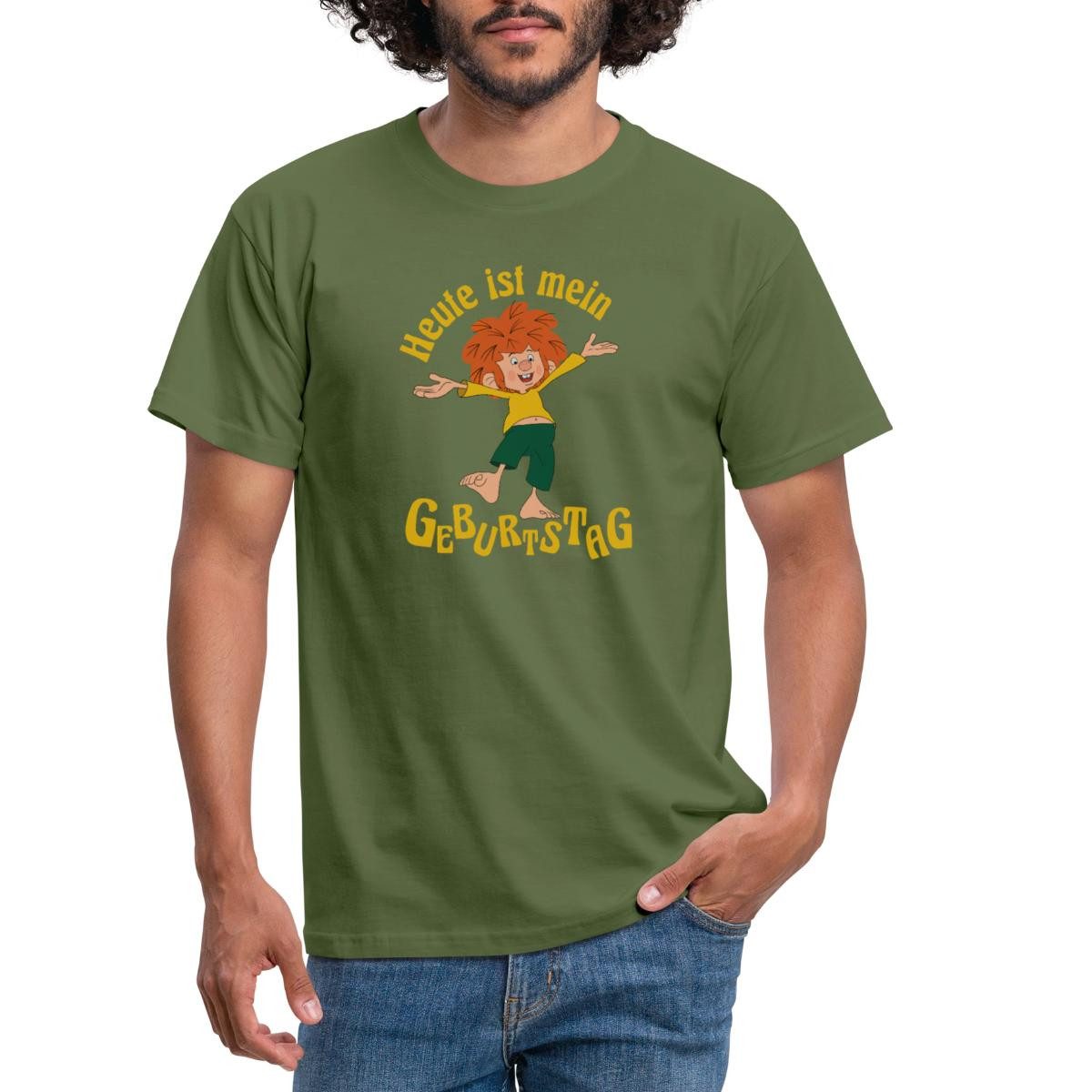 Spreadshirt T-Shirt Pumuckl Mit Spruch Heute ist Mein Geburtstag Männer T-S günstig online kaufen
