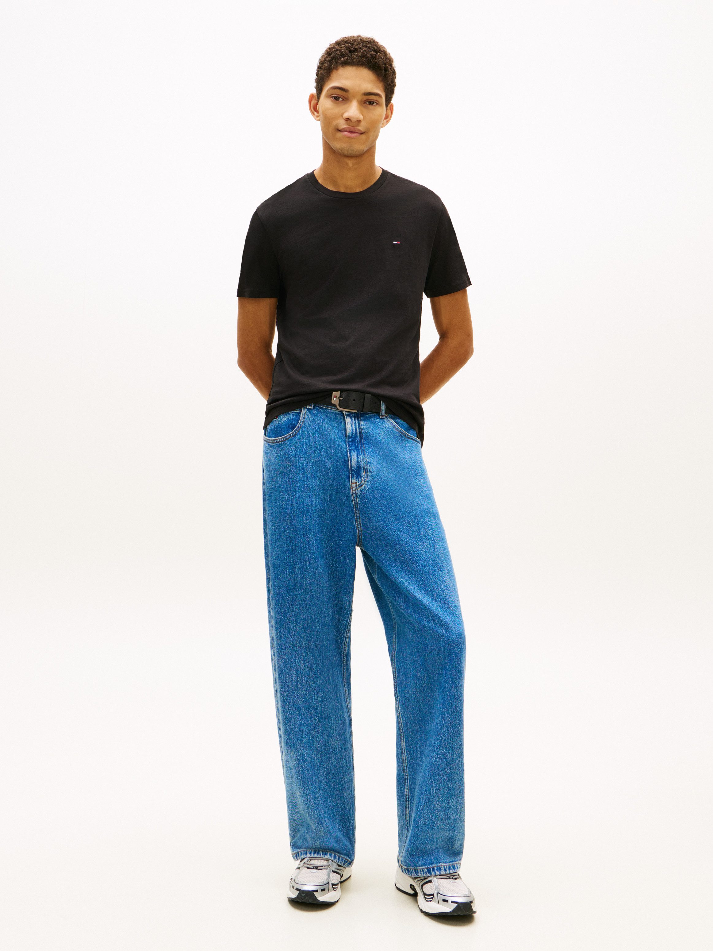 Tommy Jeans T-Shirt TJM EXTRA SLIM 3 PACK (Packung, 3-tlg) Mit Rundhalsausschnitt – Bild 4 von 5