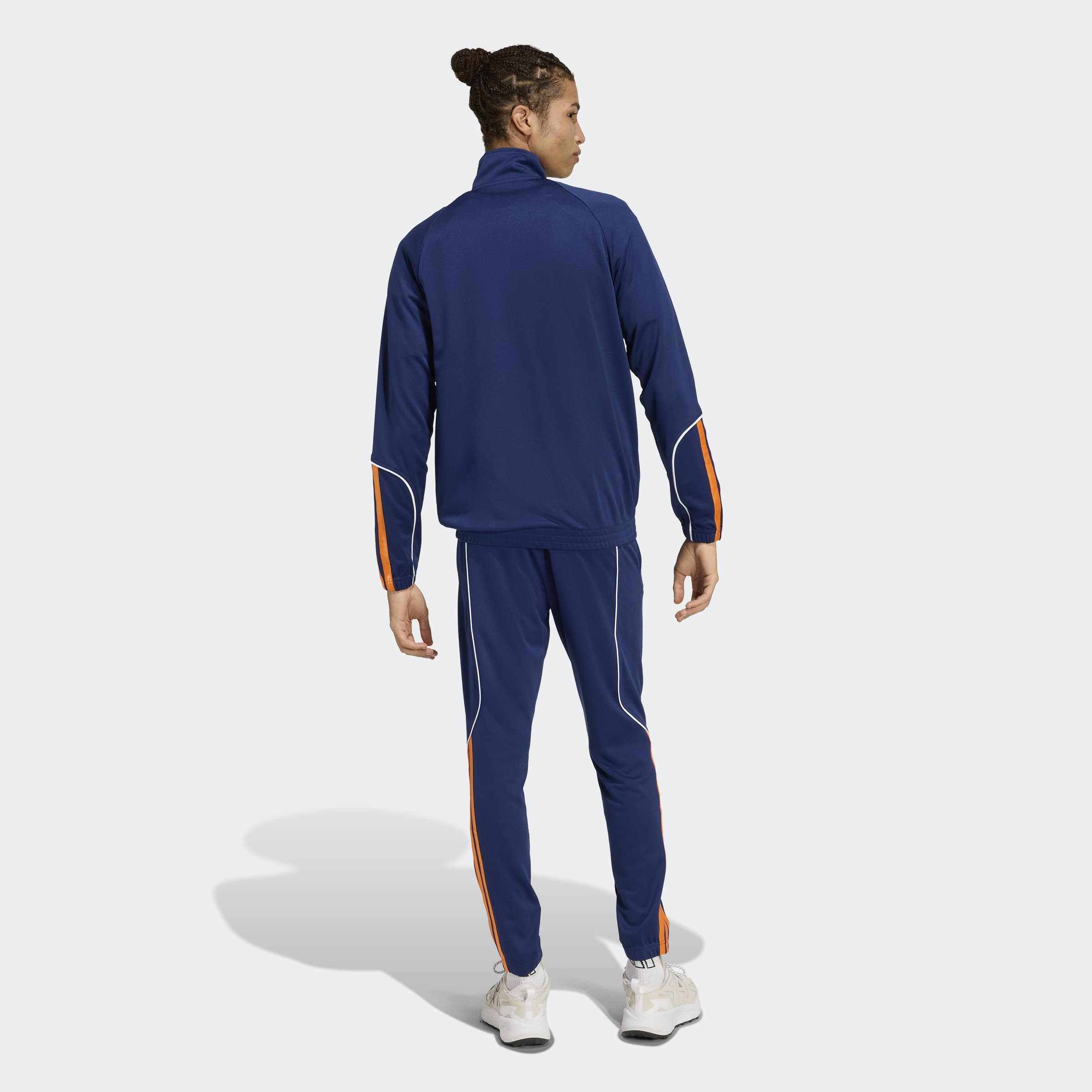 adidas Sportswear Trainingsanzug STADIUM 3-STREIFEN (2-tlg), zweiteiliges Set aus Jacke und Hose, aus leichtem Polyester