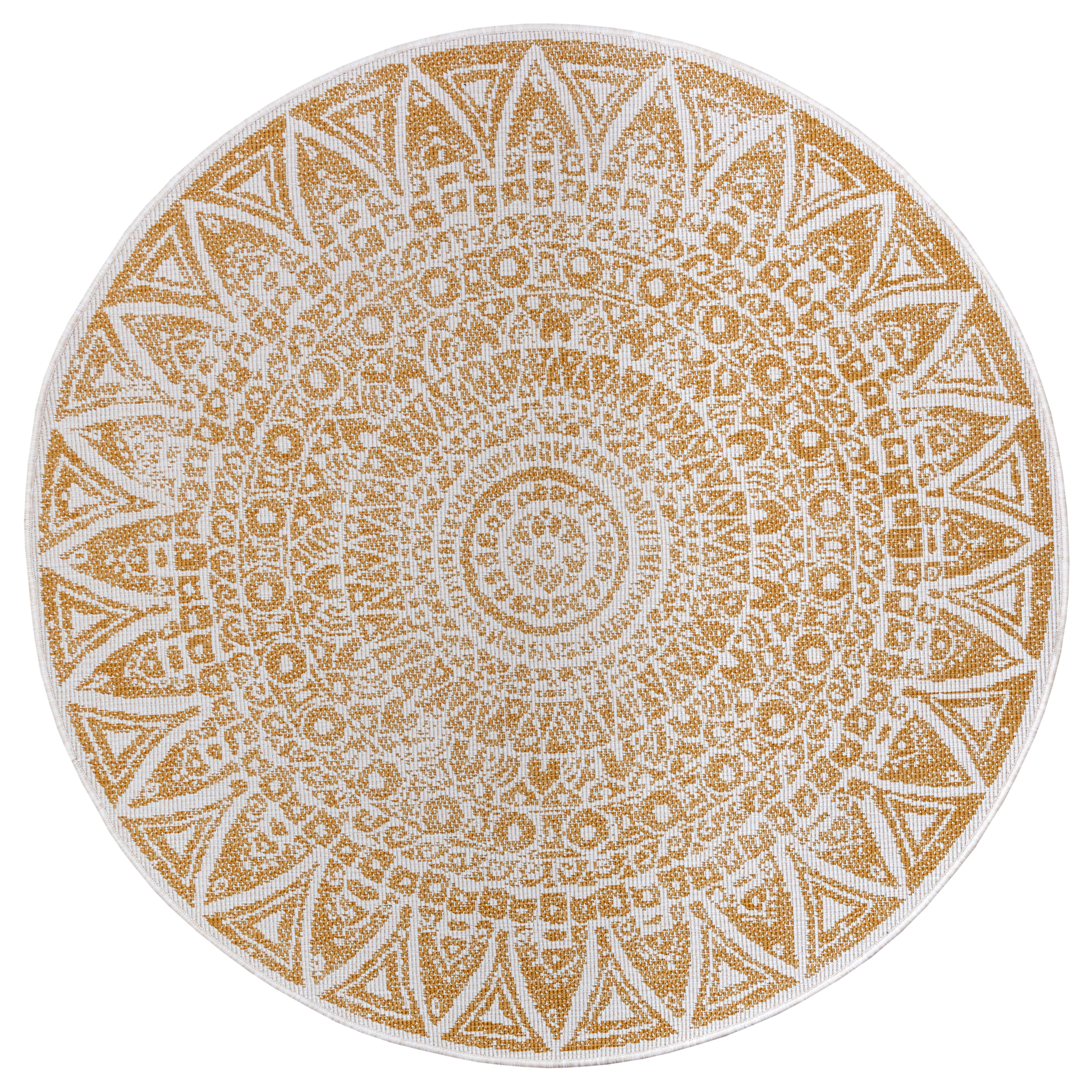 freundin Home Collection Teppich "Lilja Wendeteppich" rund 5 mm Höhe In-& O günstig online kaufen