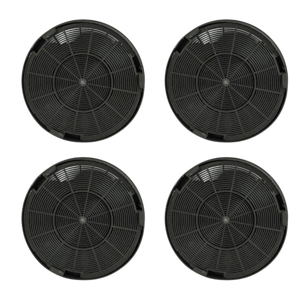 Trade-Shop Aktivkohlefilter 4x passend für Indesit C00383473, Ariston FAC529 FAC529/1 Type F196, Zubehör für Dunstabzugshauben wie Roblin 110.0271.742, 110.0389.315, 110.0389.314, 330.0497.793, 330.0497.794, 330.0497.767, 330.0497.768, 330.0497.769, 330.0497.770, 330.0537.293, 330.0537.294, 330.0537.295, 330.0537.292, 110.0271.709, 110.0271.708, 330.0490.534, 330.0490.535, 321.0497.762, 321.0497.763, 321.0497.764, 321.0497.761, 110.0389.260, 110.0389.311, 330.0539.305, 330.0497.765, Durchmesser: 196 mm / Höhe: 30 mm / Montag: Dreh-, Steckverbindung