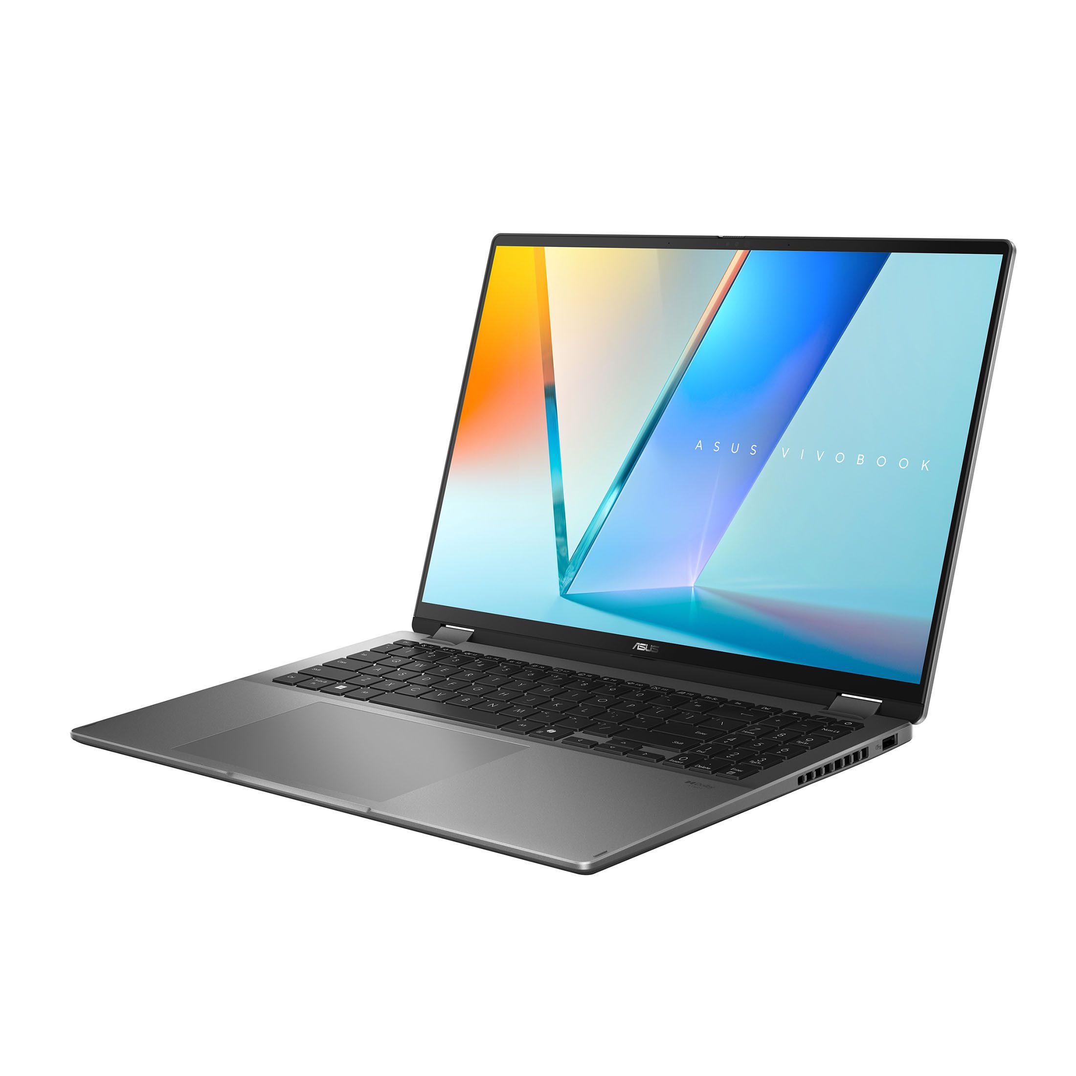 Asus Vivobook 16 Flip - 16" WQXGA+ - Intel Core Ultra 7 256V Business-Notebook (40,64 cm/16 Zoll, Intel® Core™ Ultra 7 256V, Arc™ 140V, 16 GB, 500 GB SSD)