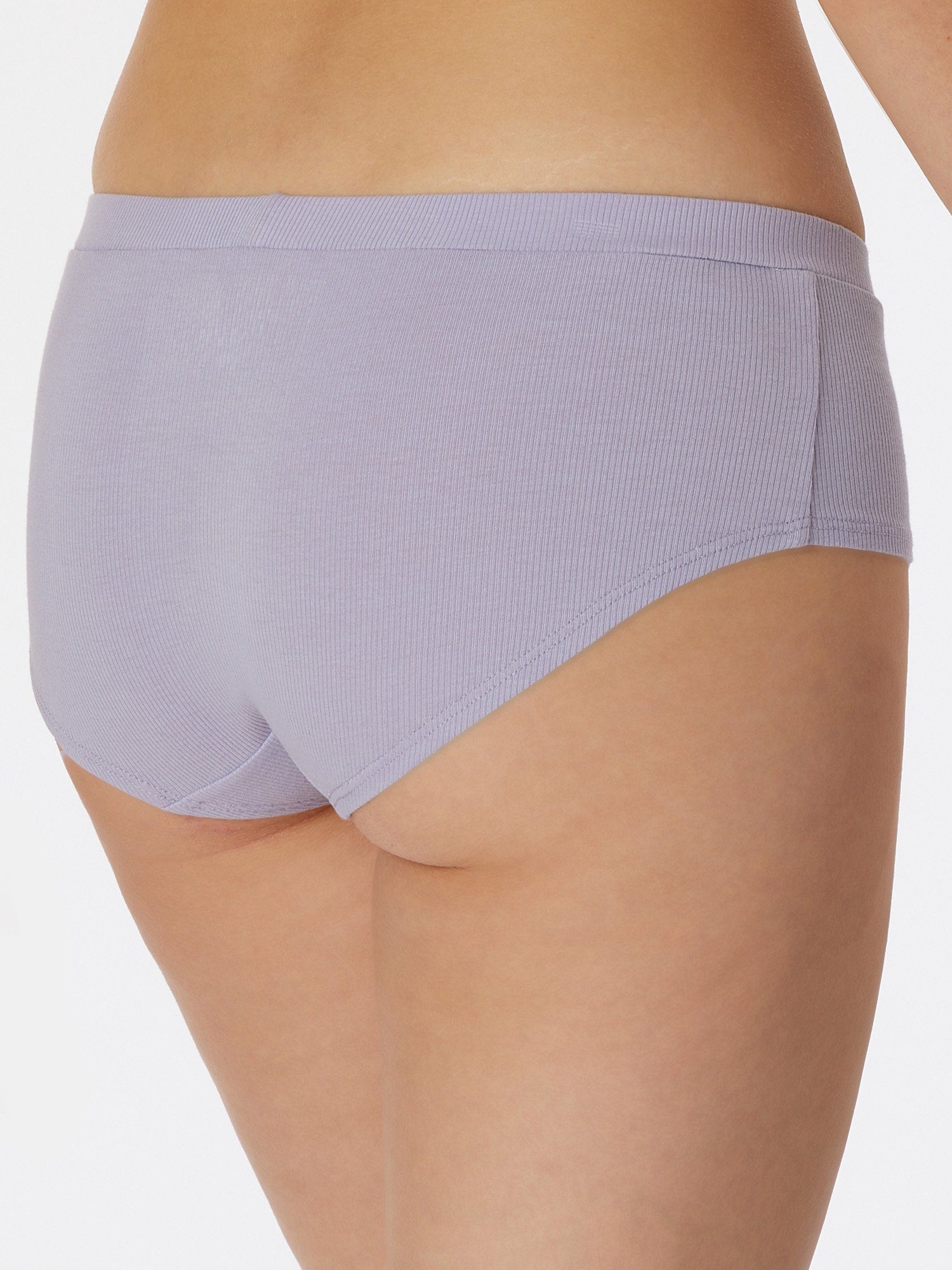 Schiesser Panty Pure Rib Panty flieder unter-hose unter-wäsche