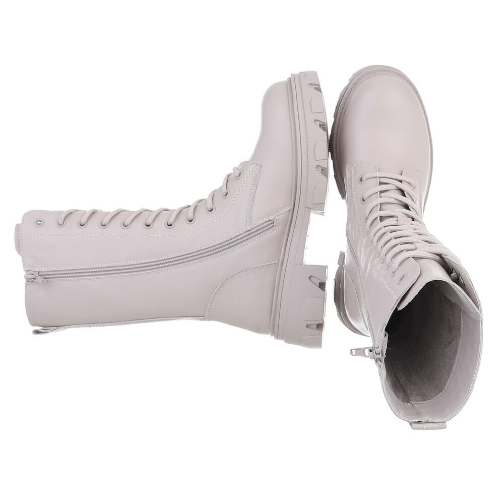 Ital-Design Damen Freizeitschnürschuhe aus echtem Leder günstig online kaufen