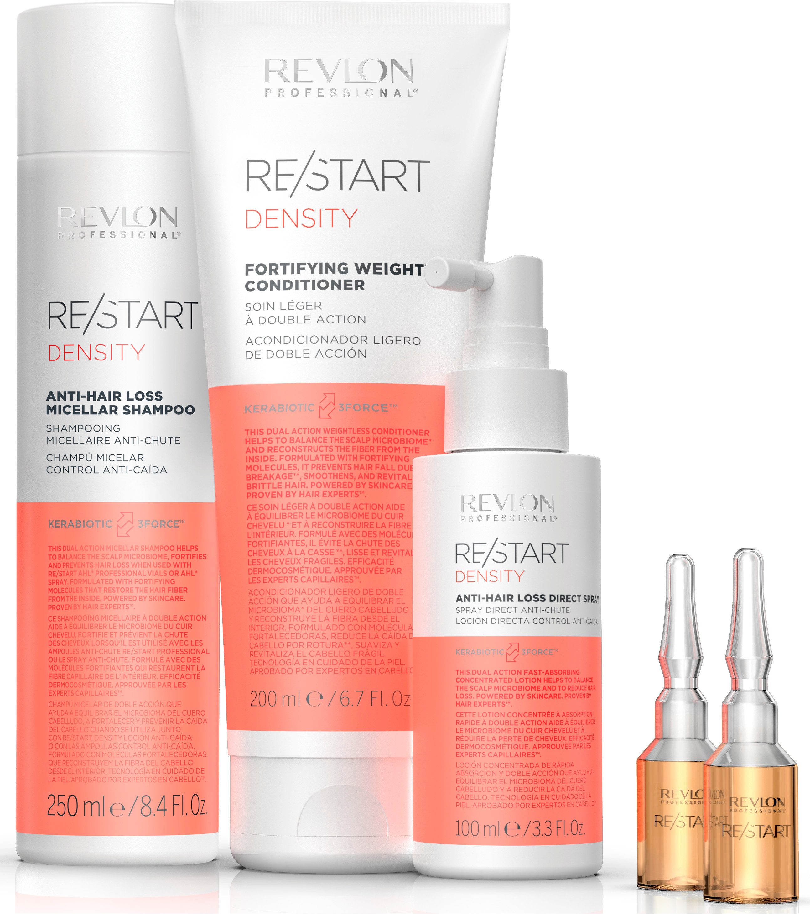 REVLON PROFESSIONAL Haarspülung RE/START DENSITY FORTIFYING WEIGHTLESS CONDITIONER, Vermeidet Haarausfall durch Haarbruch von schwachem, feinen Haar.