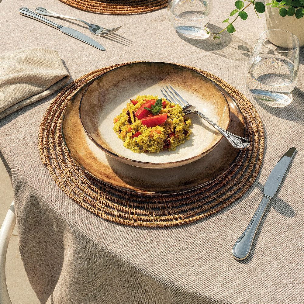 sambonet Besteck-Set Sambonet Royal Mirror Stahl Besteck-Set 24-tlg., 6 Personen, Edelstahl