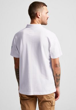 STREET ONE MEN Poloshirt in Unifarbe