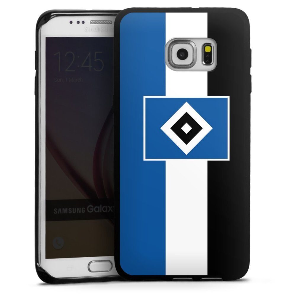 DeinDesign Handyhülle »HSV Streifen - Blau-Weiß-Schwarz« Samsung Galaxy S6  Edge Plus, Hülle HSV Streifen Hamburger SV online kaufen | OTTO
