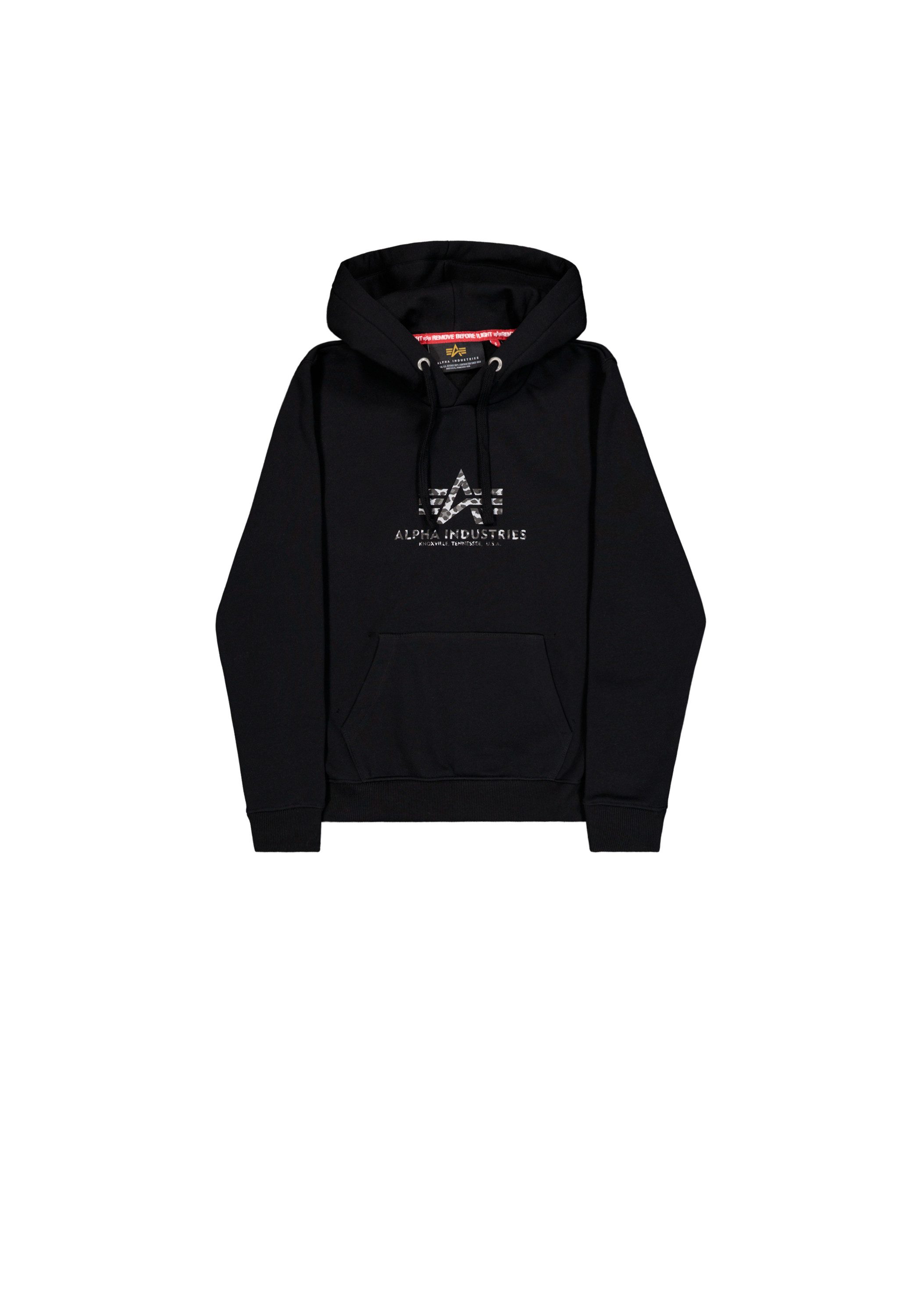 Alpha Industries Kapuzensweatshirt Basic Hoodie BL Mirror Leo W