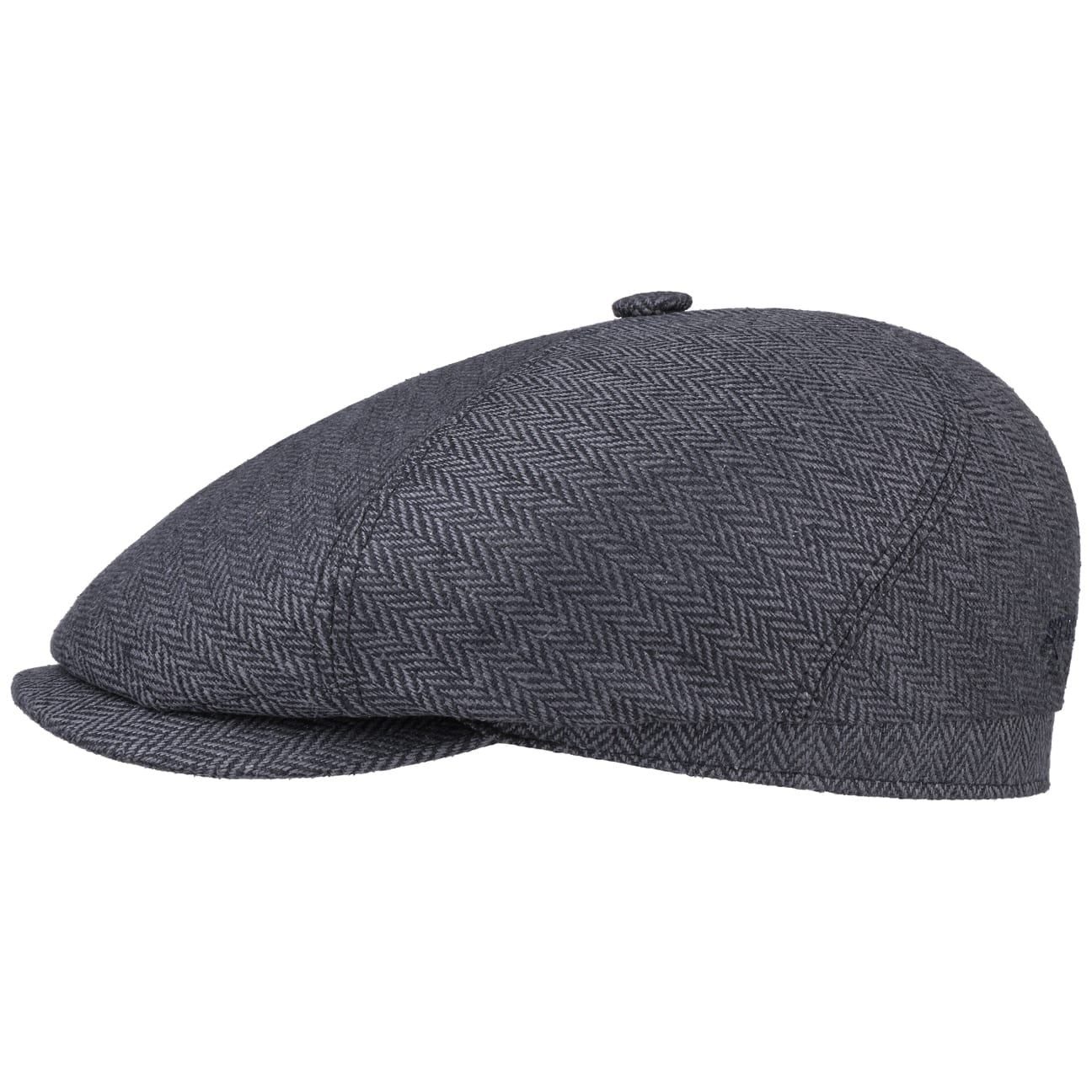 Stetson Flat Cap (1-St) Schirmmütze mit Schirm, Made in the EU