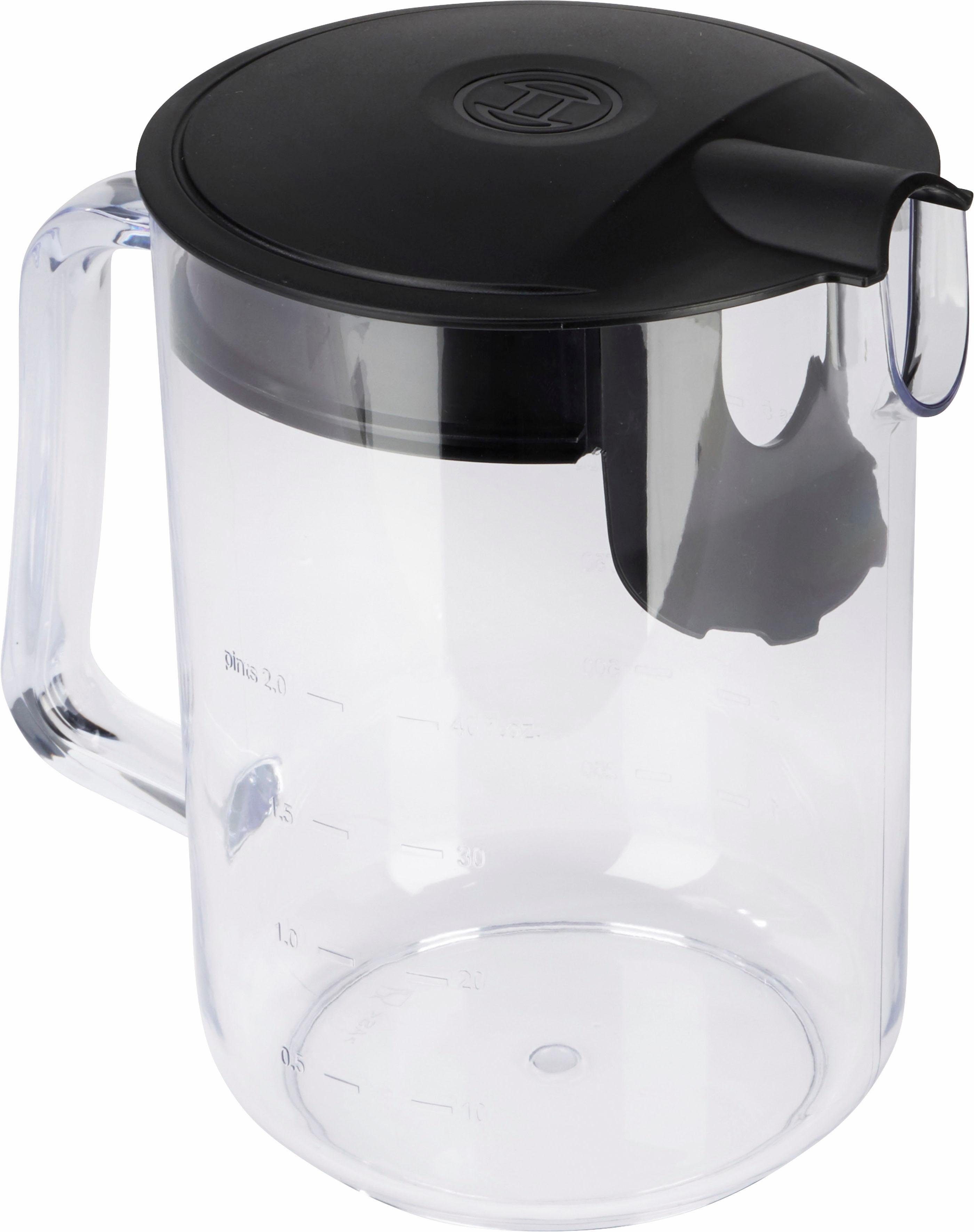 BOSCH Entsafter VitaJuice 4 MES4010, für Obst und Gemüse, spülmaschinengeeignet, 1200 W, schnell, kein Vorschneiden, 1,25l Saftbehälter, leichte Reinigung
