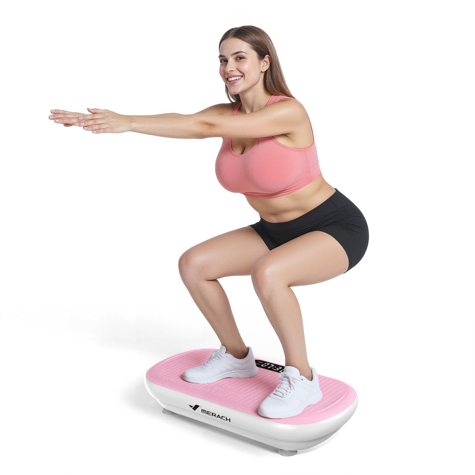 Vibrationsplatte Bluetooth-Trainingsgerät, bis zu 200 kg belastbar