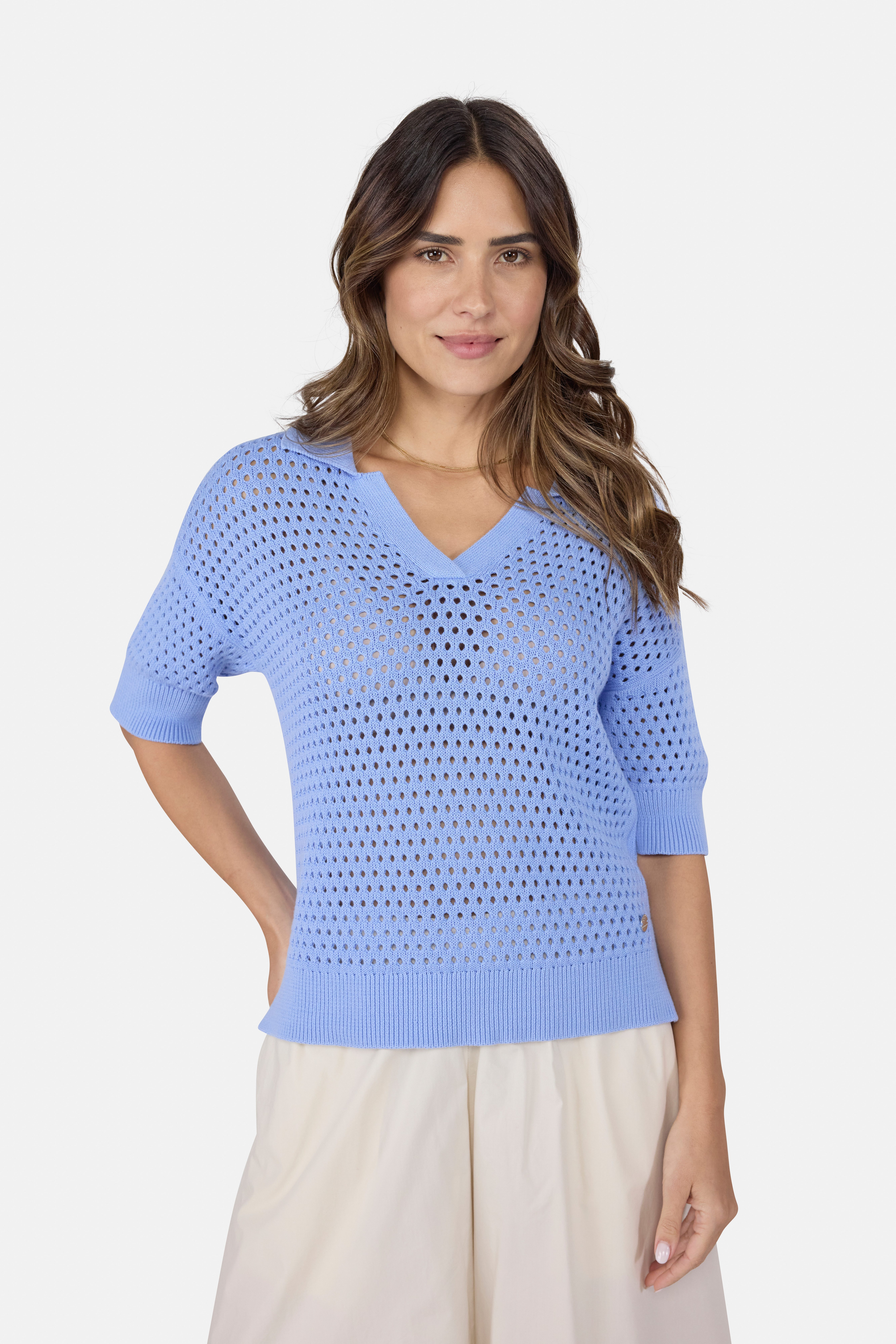 Lieblingsstück Strickpullover PinsaL mit Polokragen günstig online kaufen