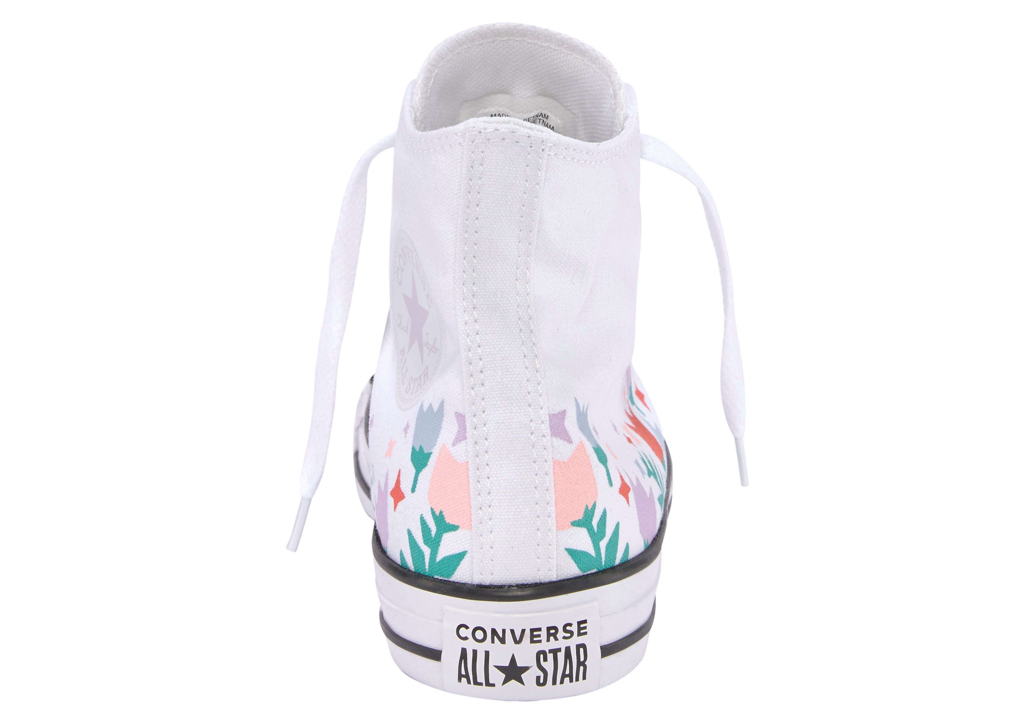 Schuhe Sneaker Converse CHUCK TAYLOR ALL STAR CRAFTED FLORALS HI Sneaker