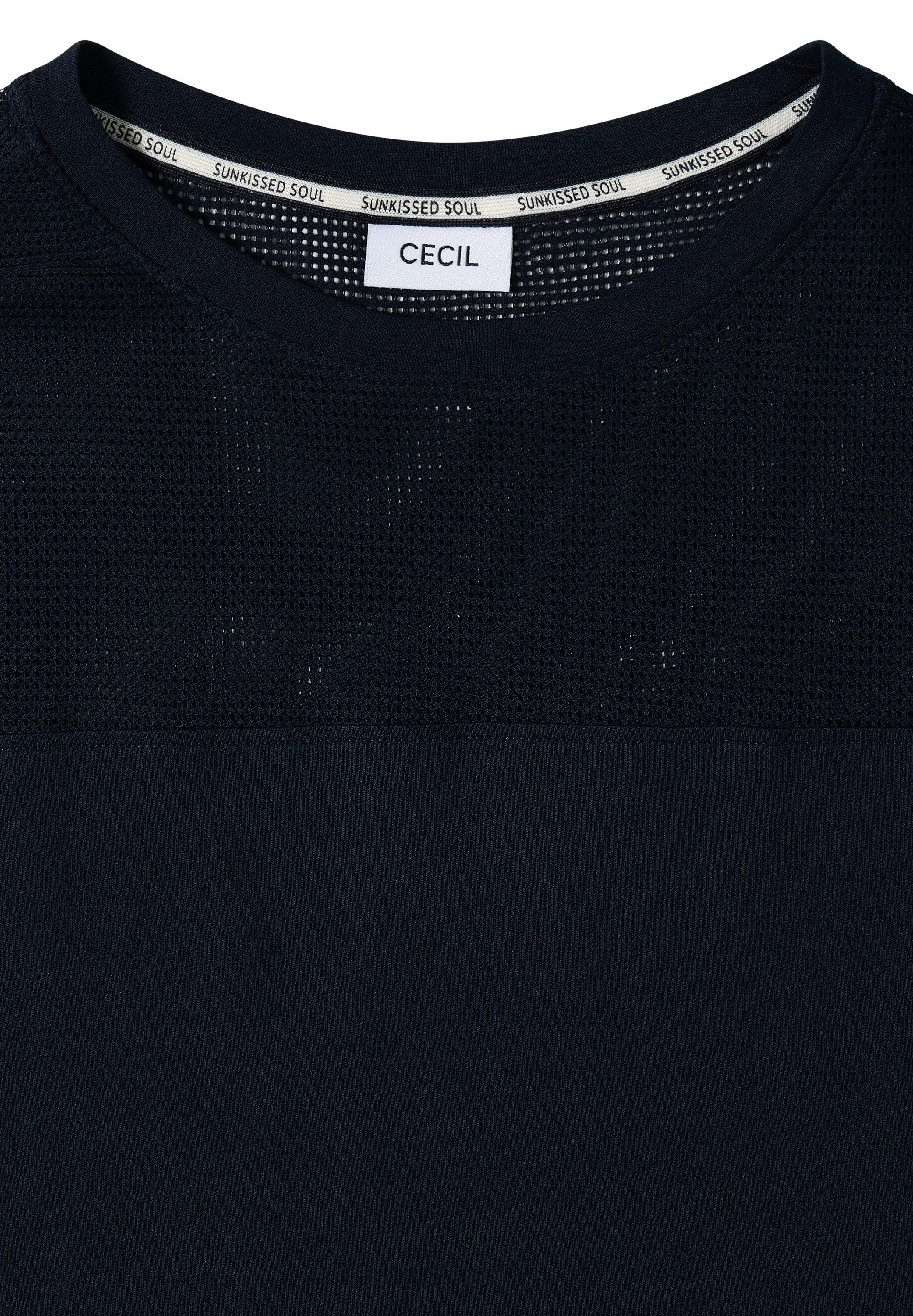 CECIL T-Shirt mit U-Boot-Ausschnitt