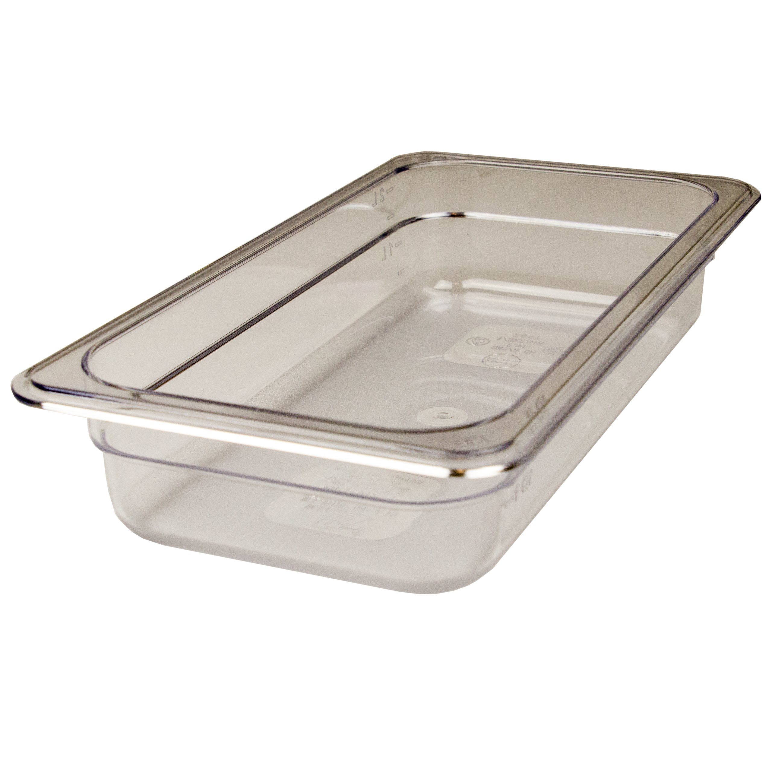 AcMax Thermobehälter GN 1/3 Polycarbonat GN-Behälter 2,5 Liter Tiefe 65mm