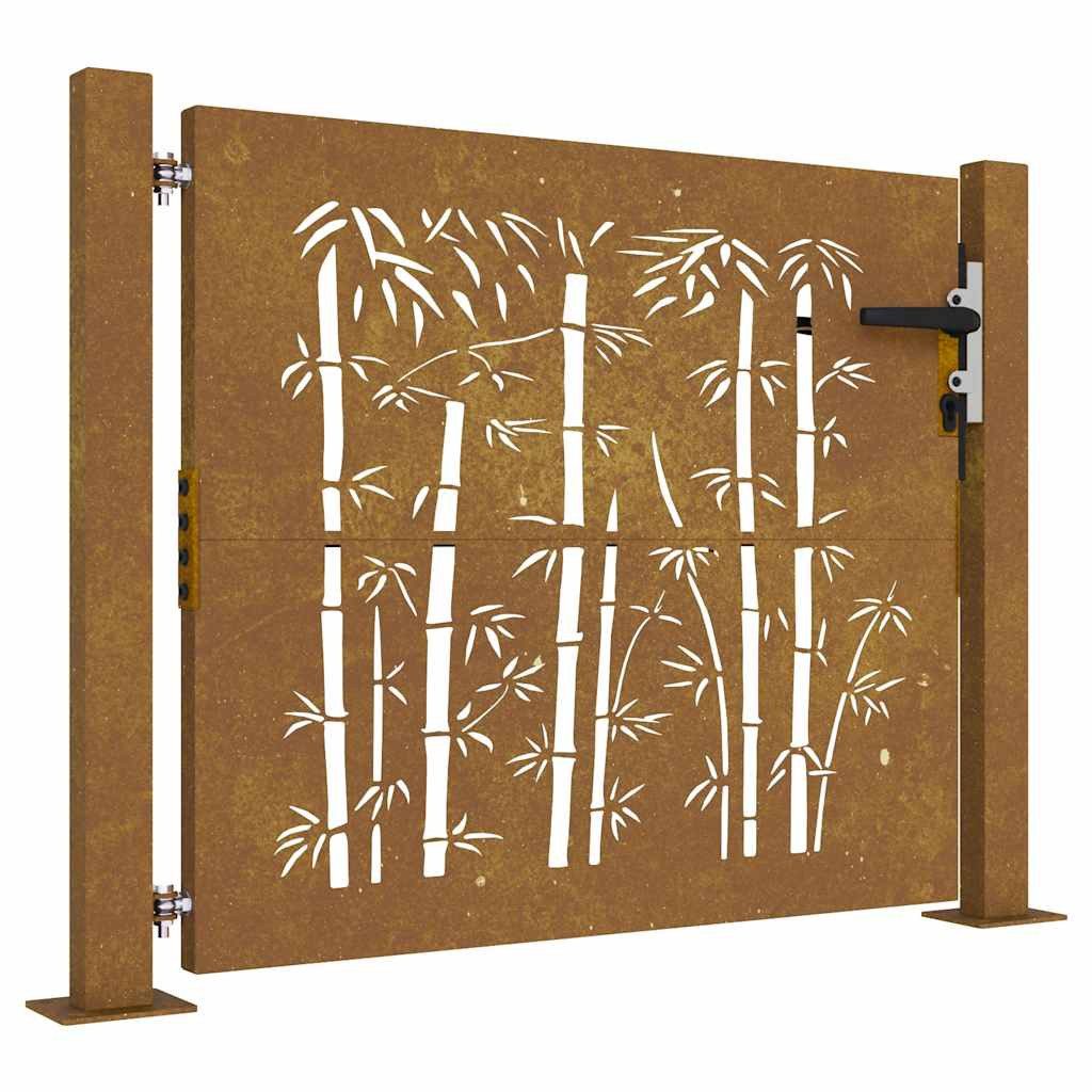 vidaXL Gartentor Gartentor 105x105 cm Cortenstahl günstig online kaufen