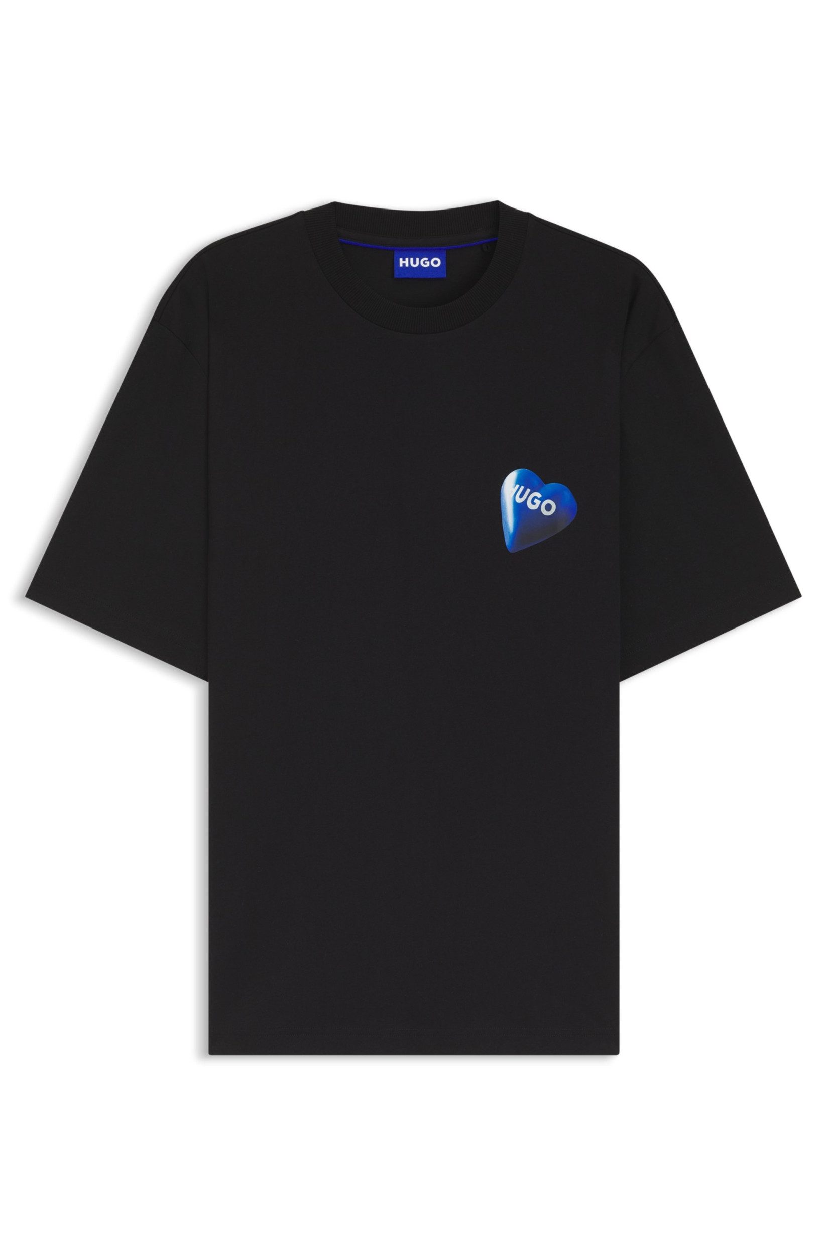 HUGO Blue Kurzarmshirt Nalentinio 10266060 01