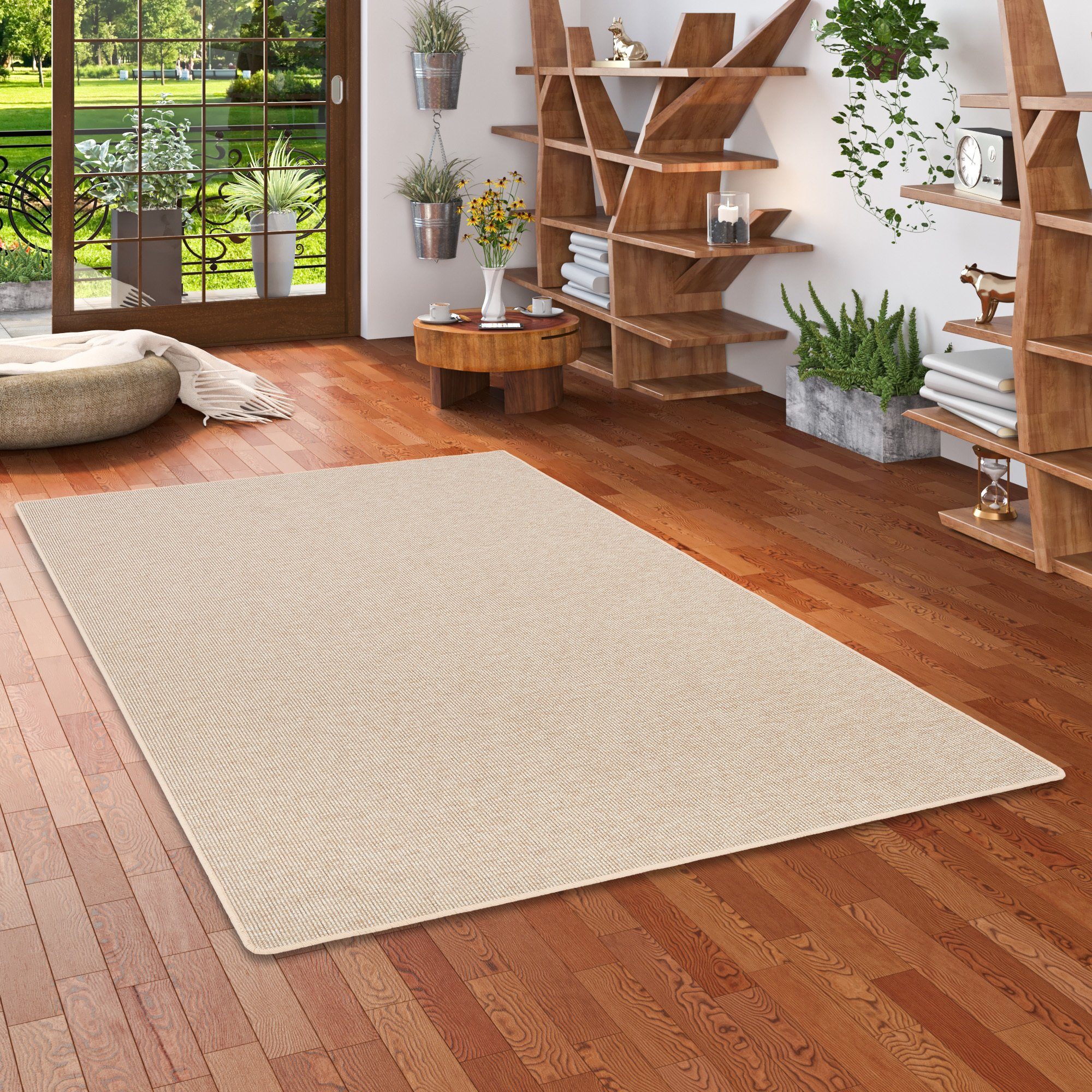 Snapstyle Sisalteppich Natur Sisal-Optik Teppich Taff, günstig online kaufen
