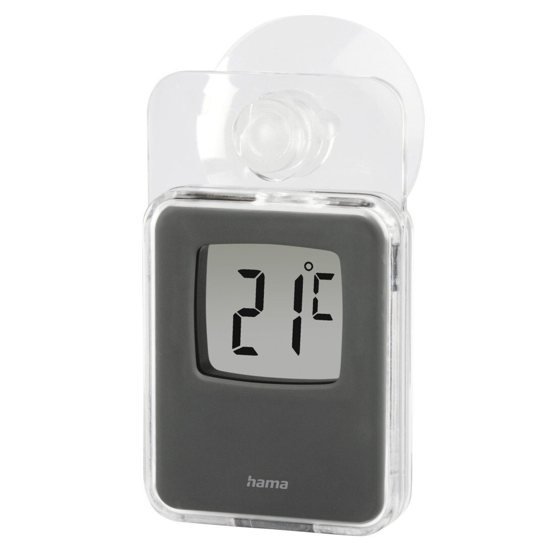 Hama Комнатный термометр Термометр für innen und außen, digital, 7,5 x 4, 2-tlg.