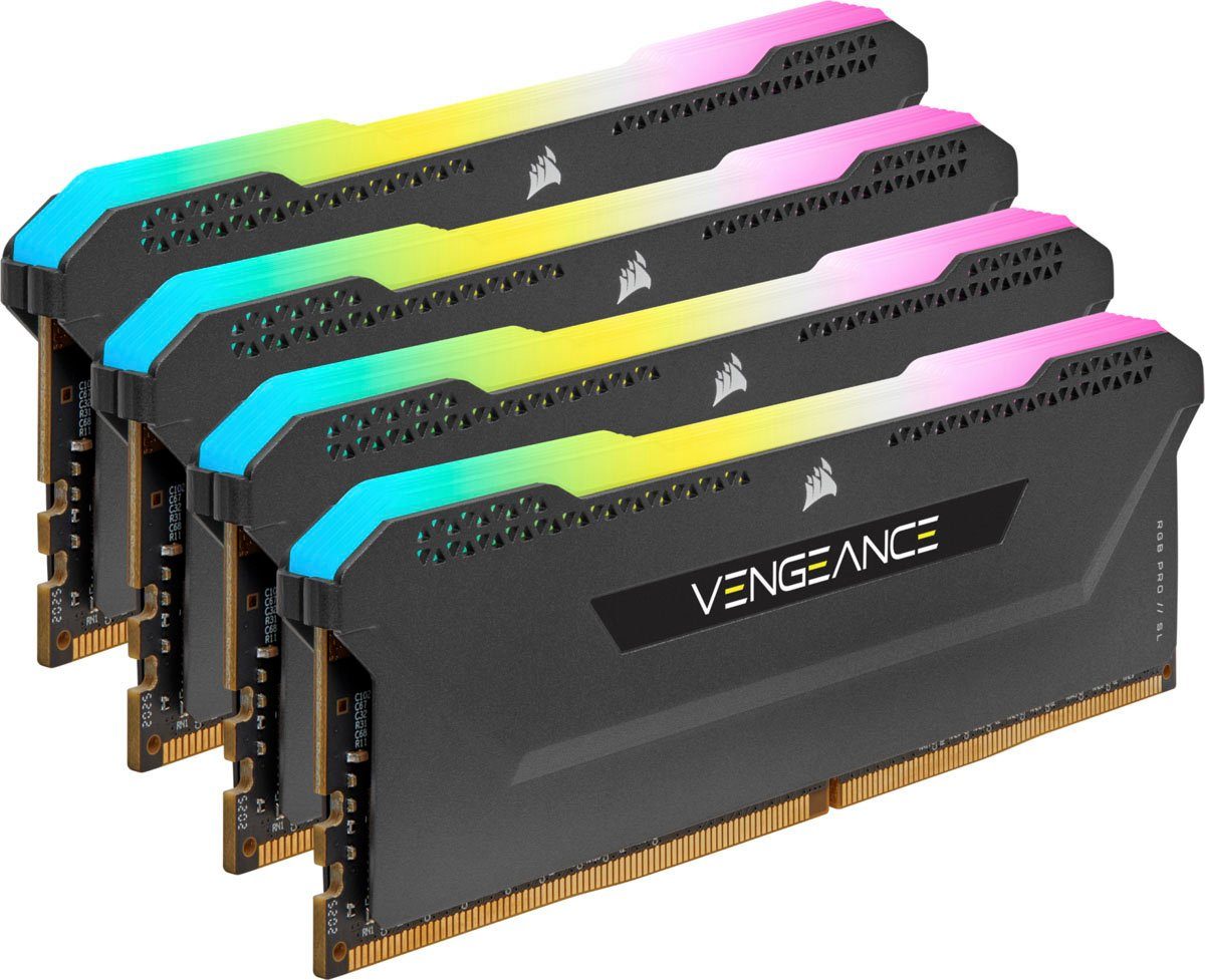 Image of Corsair »Vengeance RGB PRO DDR4 3200Mhz 32GB (4x8GB)« Arbeitsspeicher