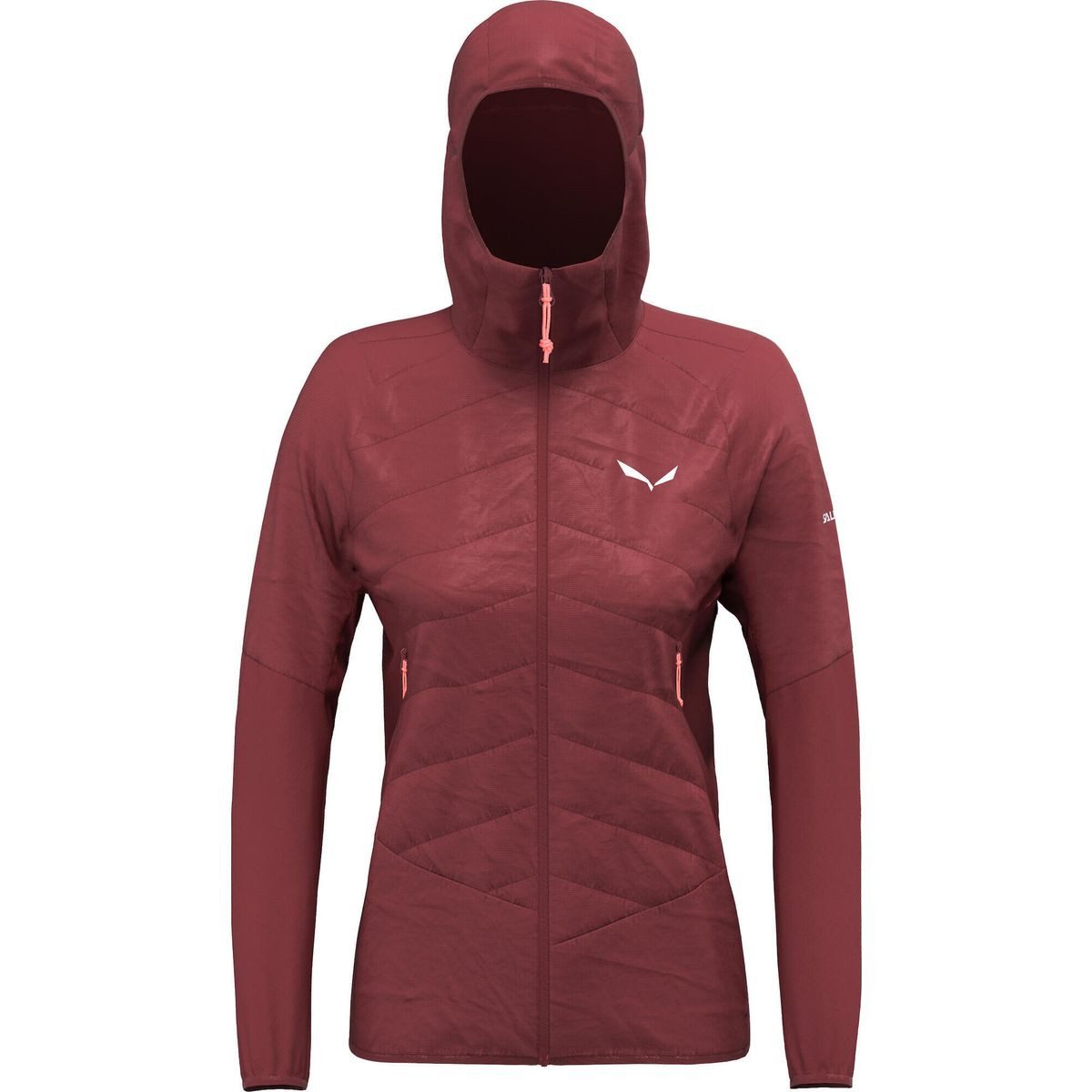 Salewa Kapuzenstrickjacke Ortles Hybrid TWR Jacket W Vielseitige Damenjacke mit innovativer Isolierung und hohem