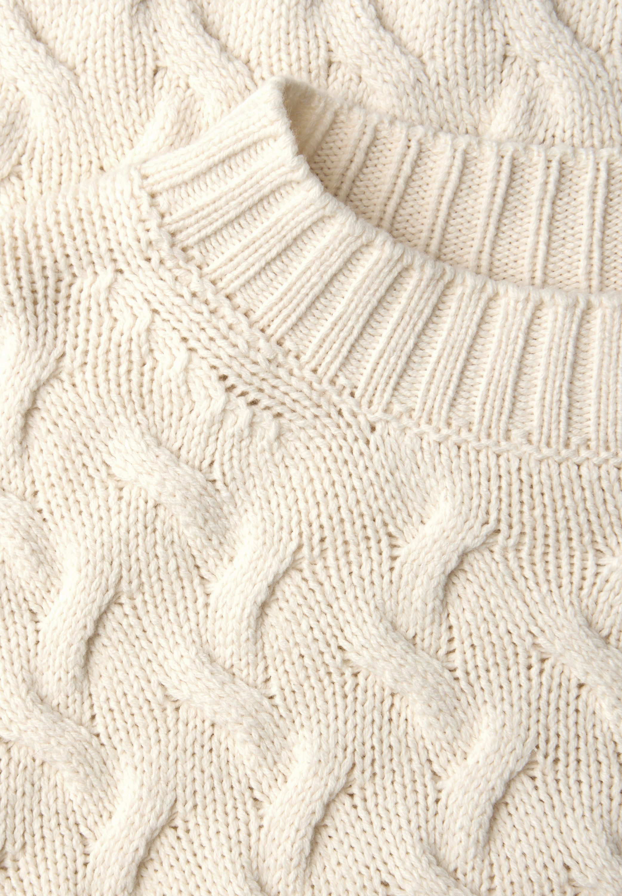 STREET ONE STUDIO Stehkragenpullover im soften Baumwoll-Mix