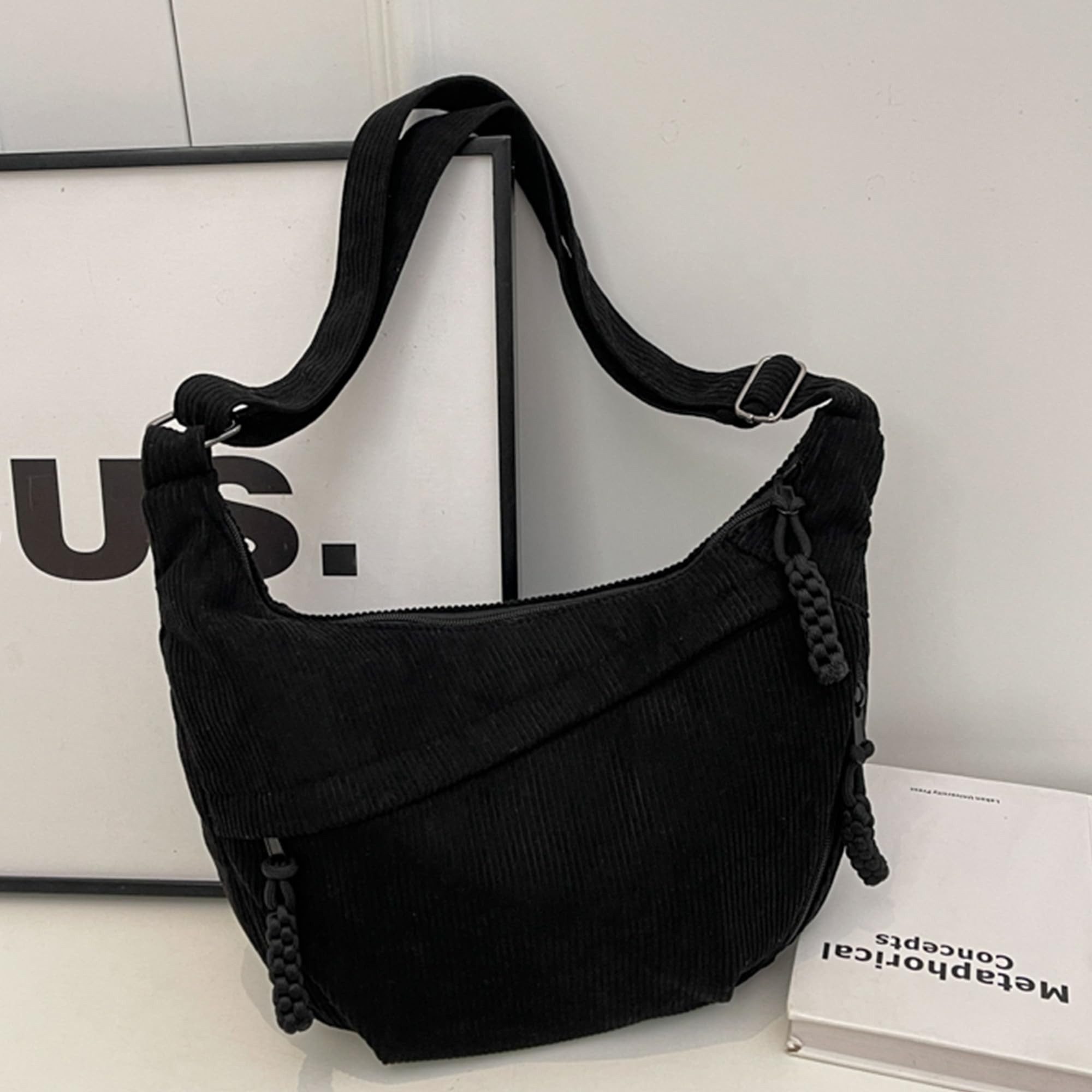 Cachito Bauchtasche Damen Gürteltasche Umhängetasche CrossBody, Nylon Schultertasche, Handtasche für Arbeit, Reisen, Alltag