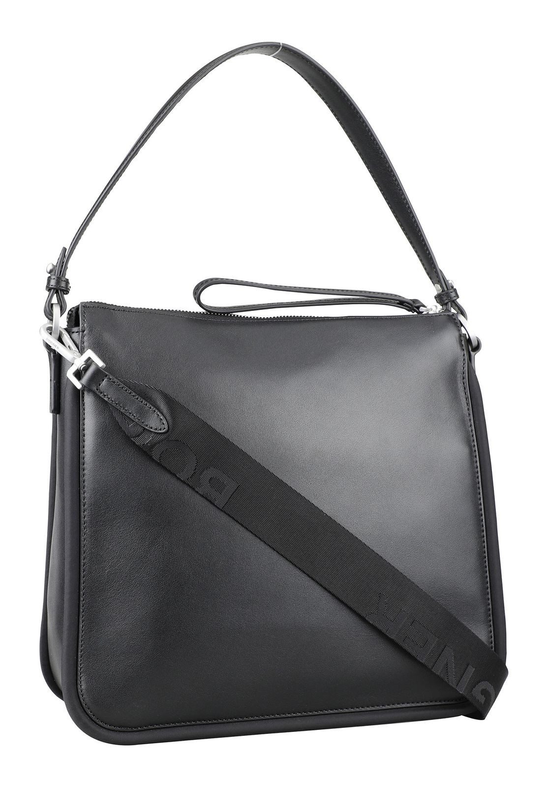BOGNER Schultertasche Hobo Bag, aus echtem Rindsleder