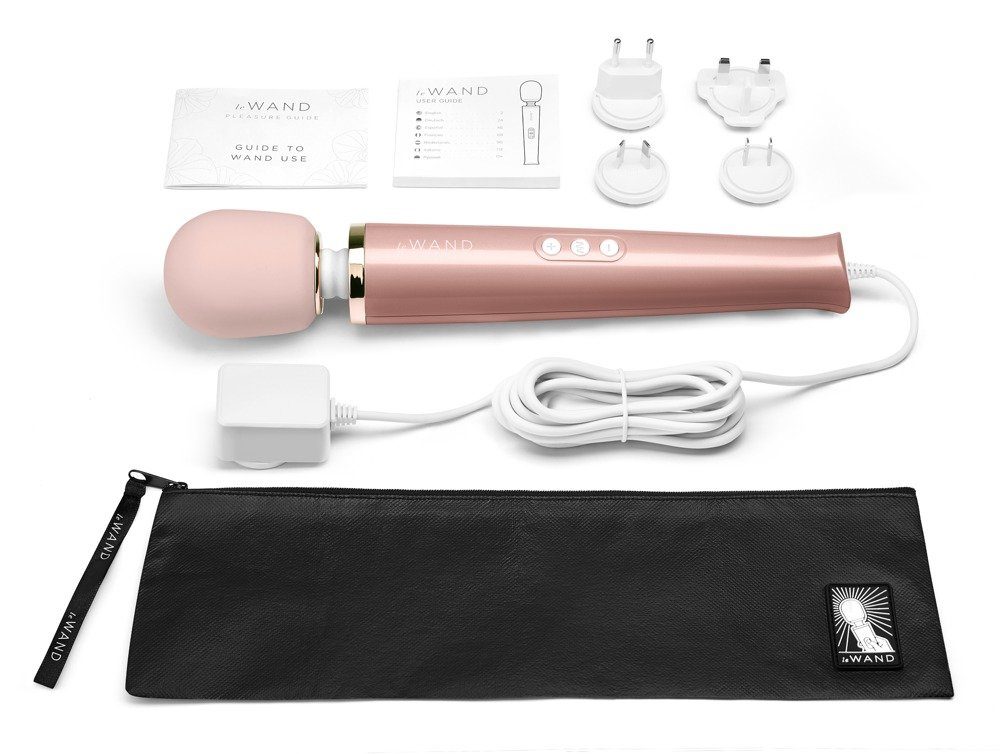 Vibrator Rosa Le Rosé, Powerful Le Wand Plug-In Wand Steckdosenadapter versch. Inklusive Wand-Massager 4