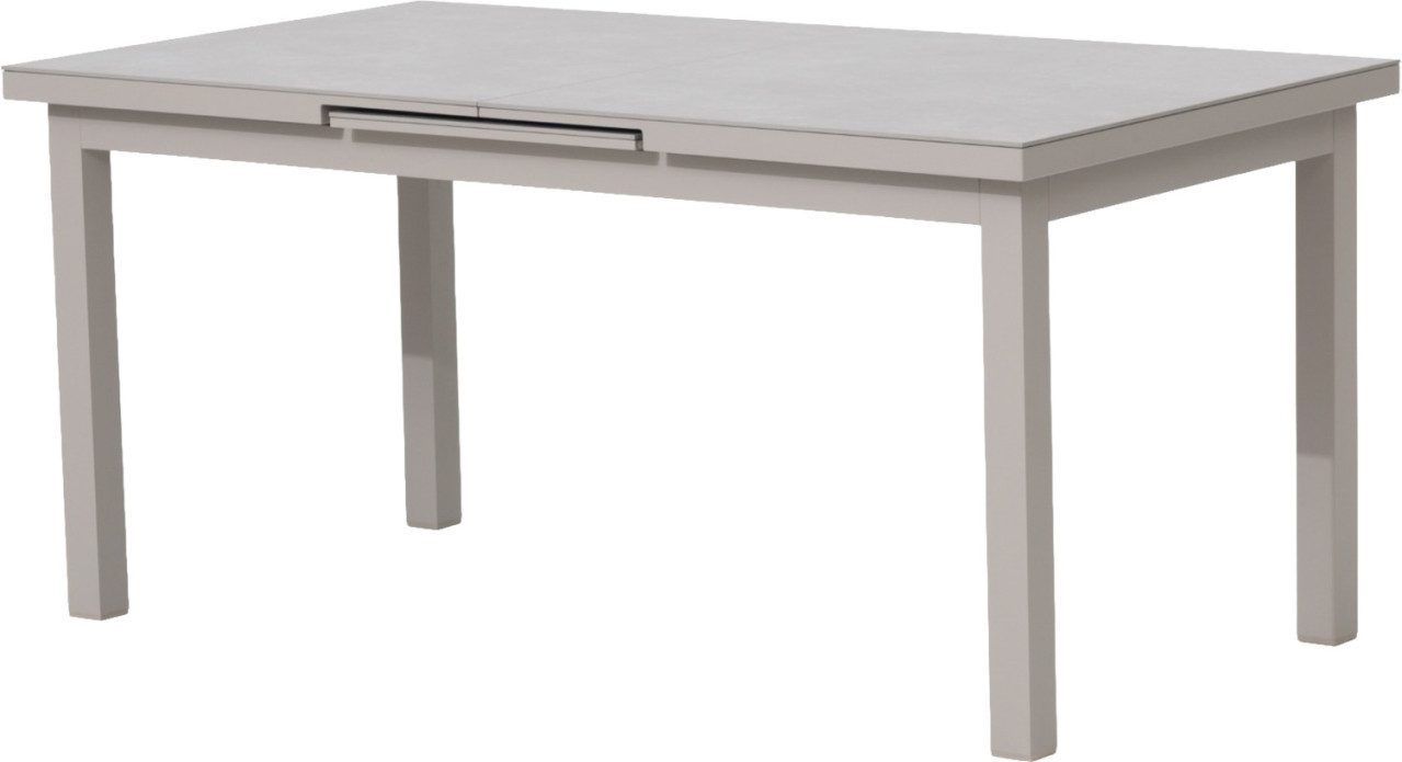 Primaster Gartentisch Primaster Gartentisch ausziehbar Aluminium Rhodos, Ausziehbar witterungsbeständig