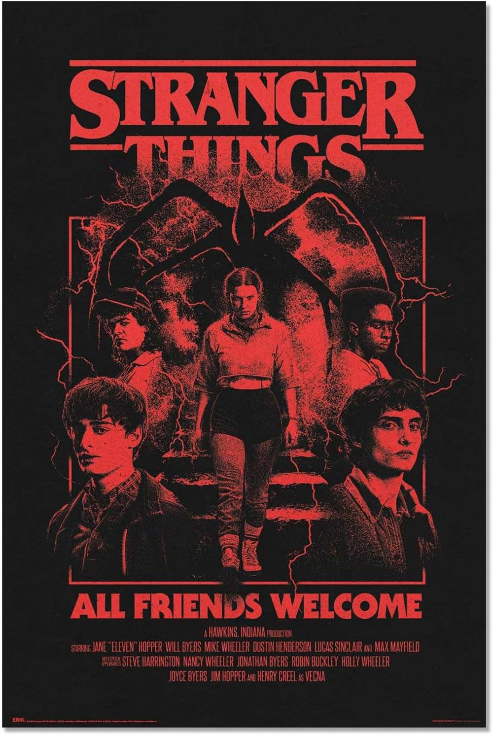 Poster Stranger Things - Staffel 5 - Welcome - Poster 61x91,5 cm
