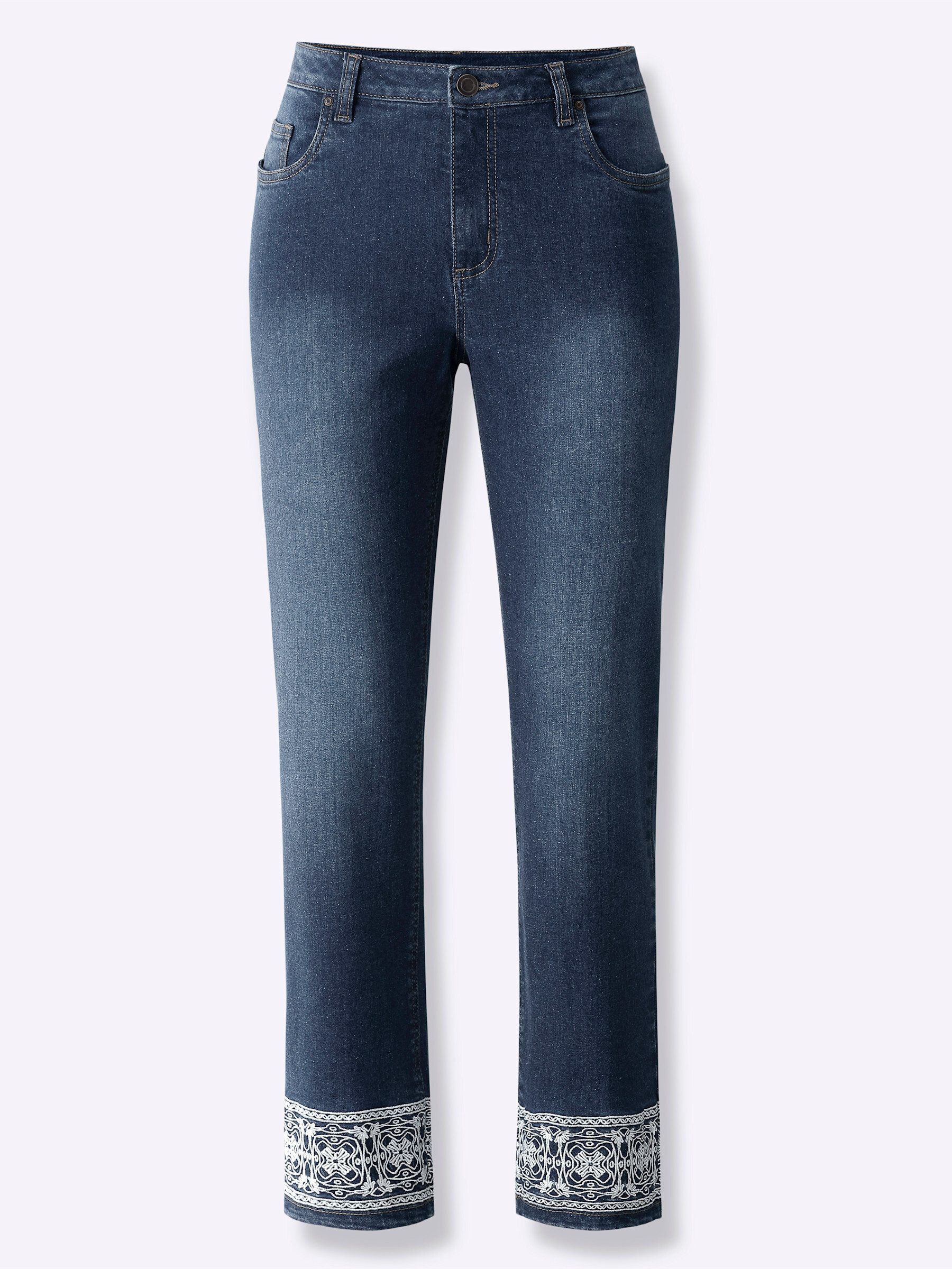 Witt Jeansshorts 7/8-Jeans komfortabel – Bild 4 von 5