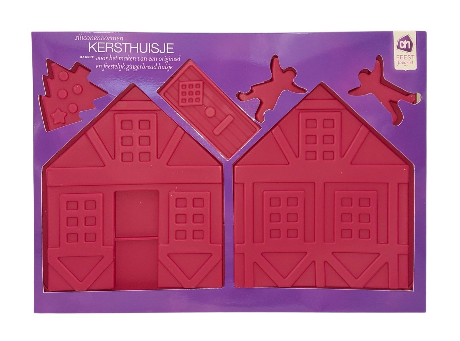 BURI Backform Lebkuchenhaus Backform Weihnachten Hexenhaus Knusperhaus Lebkuchen – Bild 5 von 5
