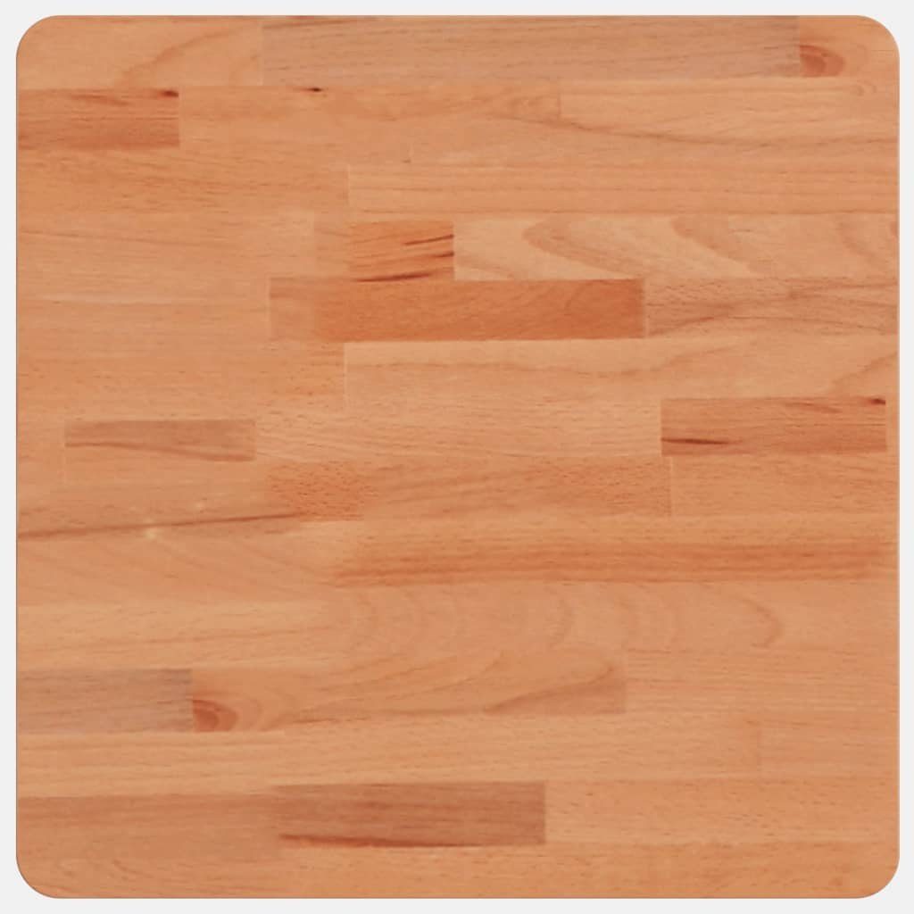 Tischplatte 40x40x1,5 Quadratisch Massivholz furnicato cm Buche