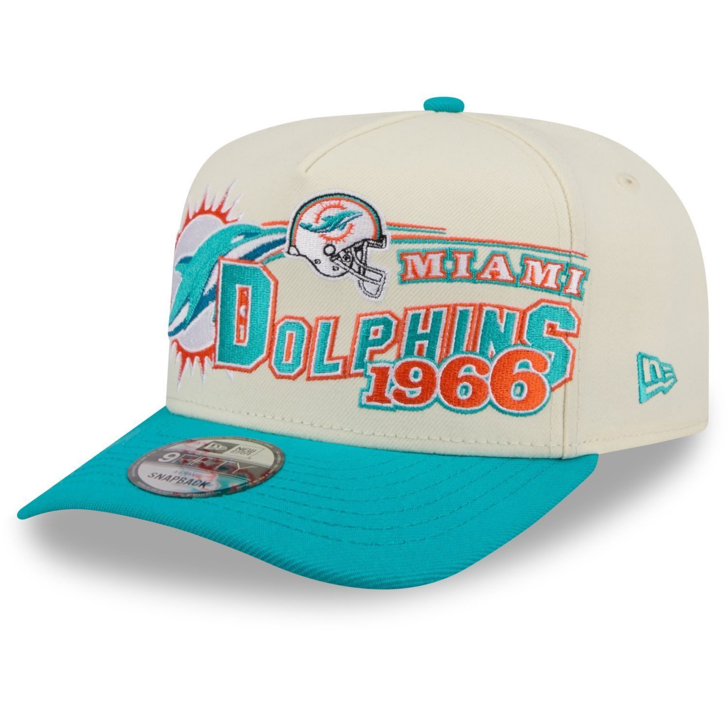 New Era Snapback Cap 9Fifty AFrame CLASSIC Miami Dolphins