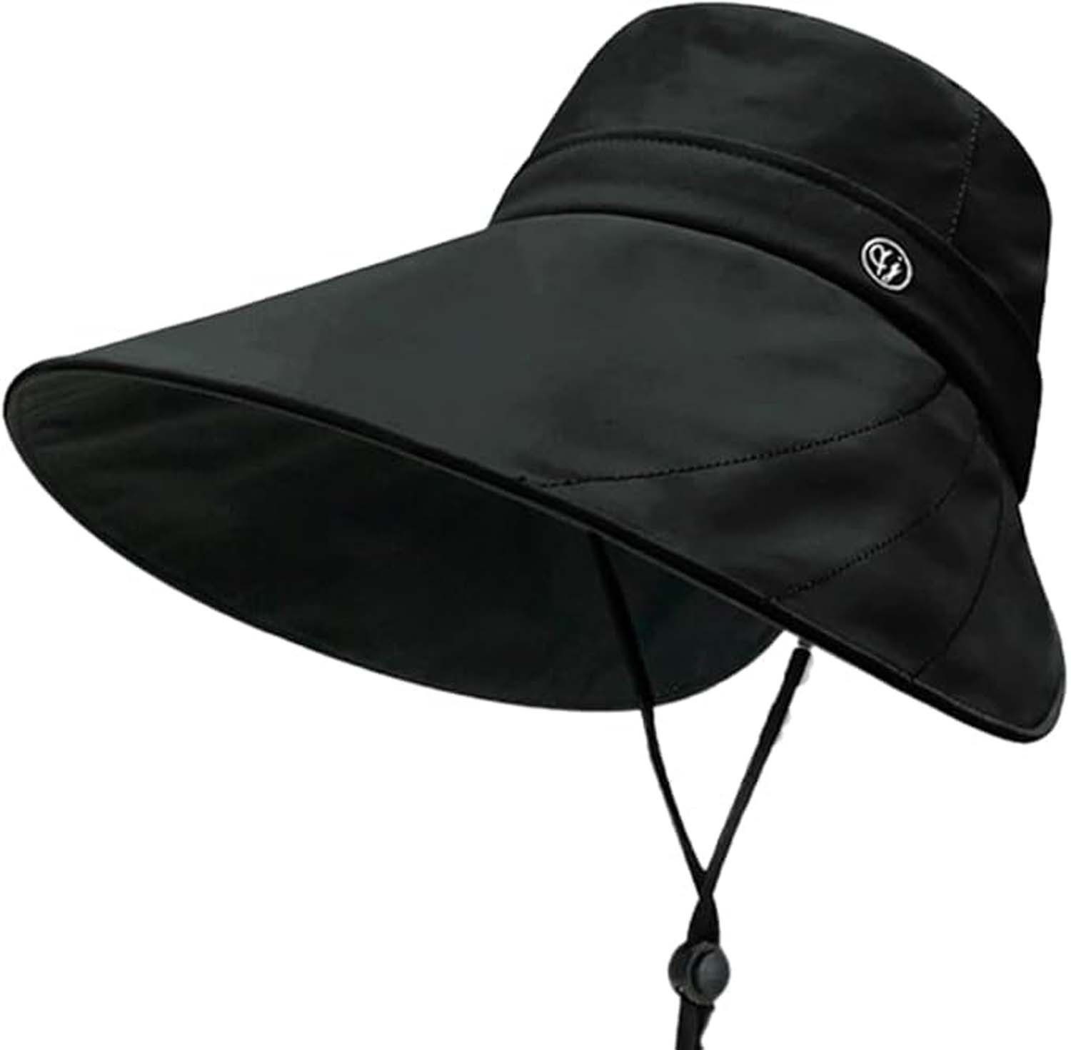Bwecuy Fischerhut Damen Sonnenhut Ultrabrempe UPF 50+ wasserabweisend faltbar