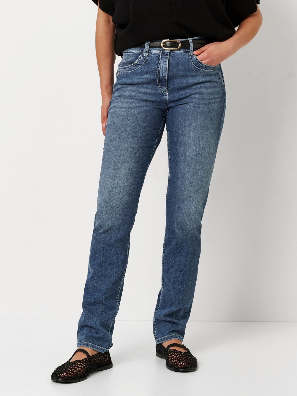TONI Slim-fit-Jeans Slim be loved be l im Four-Pocket Style