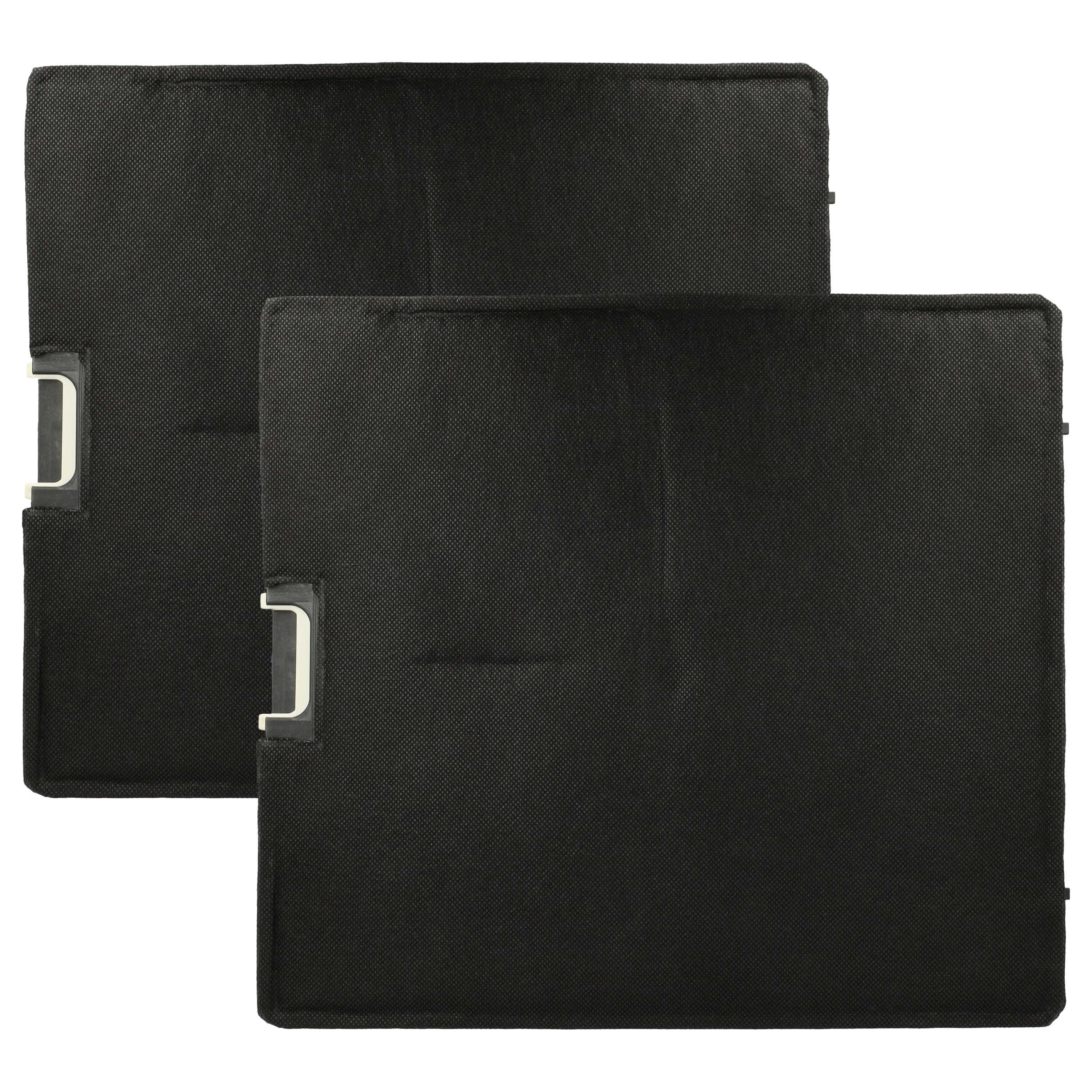 vhbw Aktivkohlefilter passend für Miele DA 769x W, DA 6999 W, DA 699x W Dunstabzugshaube, Zubehör für Miele DA 769x W DA 6999 W DA 699x W