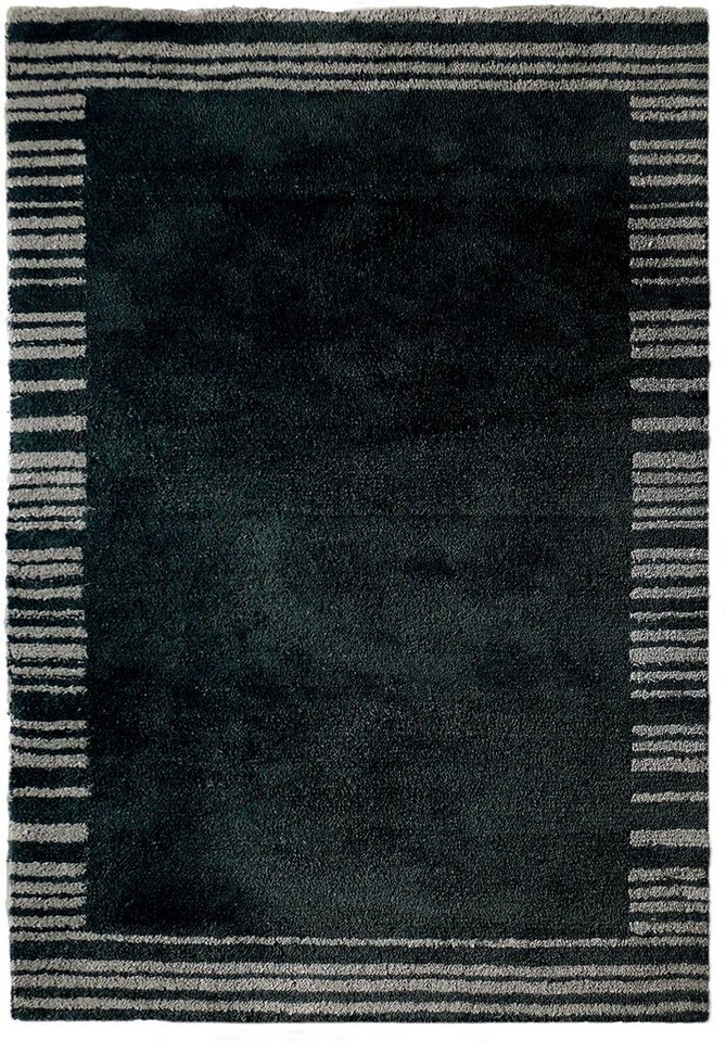 Teppich Cameo, Bruno Banani, rechteckig, Höhe: 20 mm, angenehme Haptik, mit  Bordüre, Wohnzimmer, Schlafzimmer, Kinderzimmer