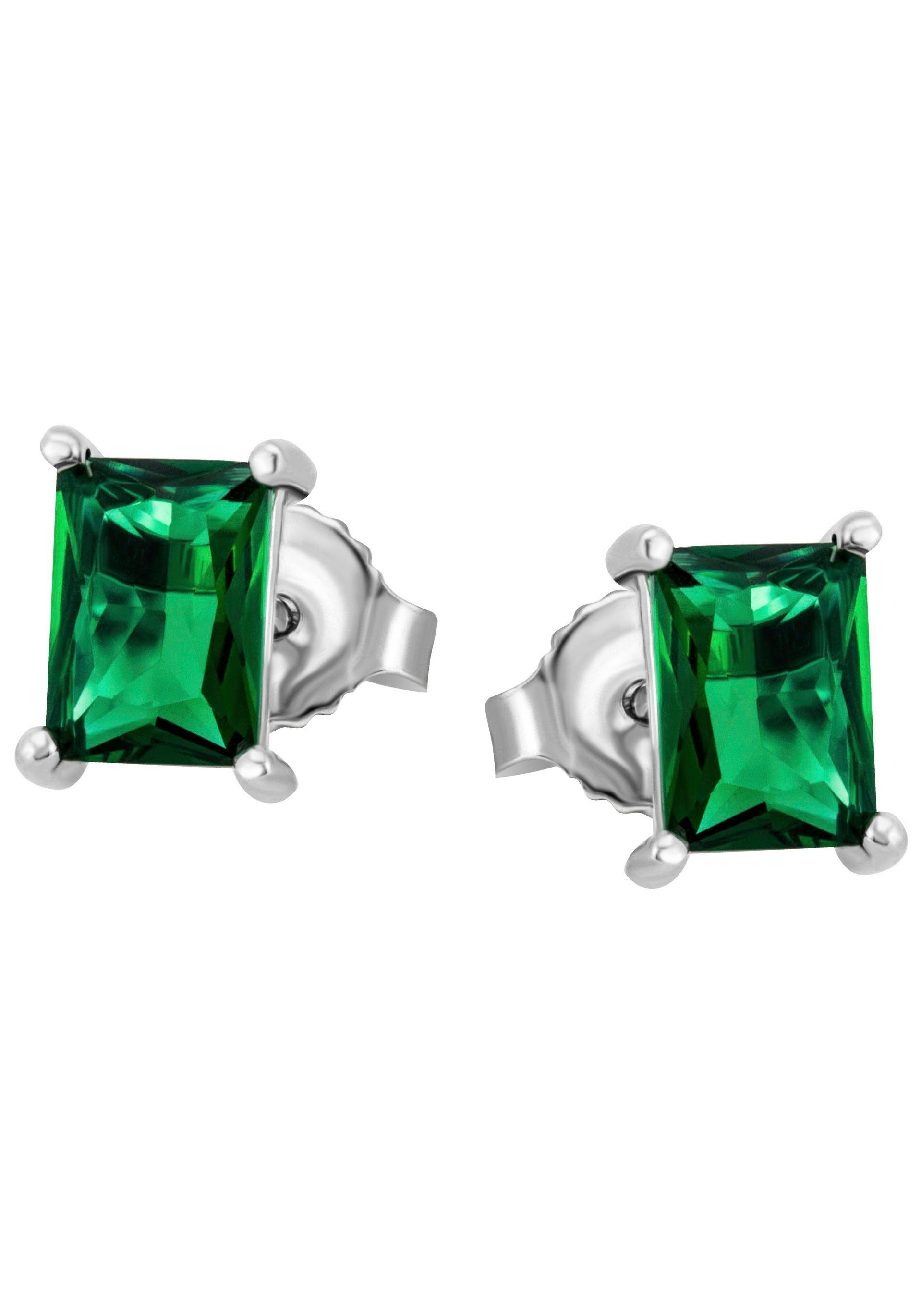 Firetti Paar Ohrstecker Schmuck Geschenk Silber 925 Ohrschmuck, mit Glasstein