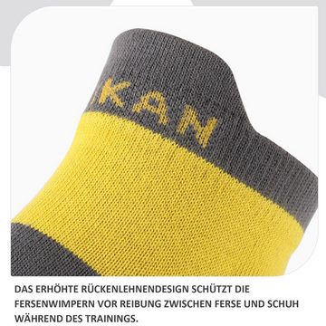 Daisred Zehensocken Toe Socken zehenfreie Paw Sportsocke 2 Paare 38-43