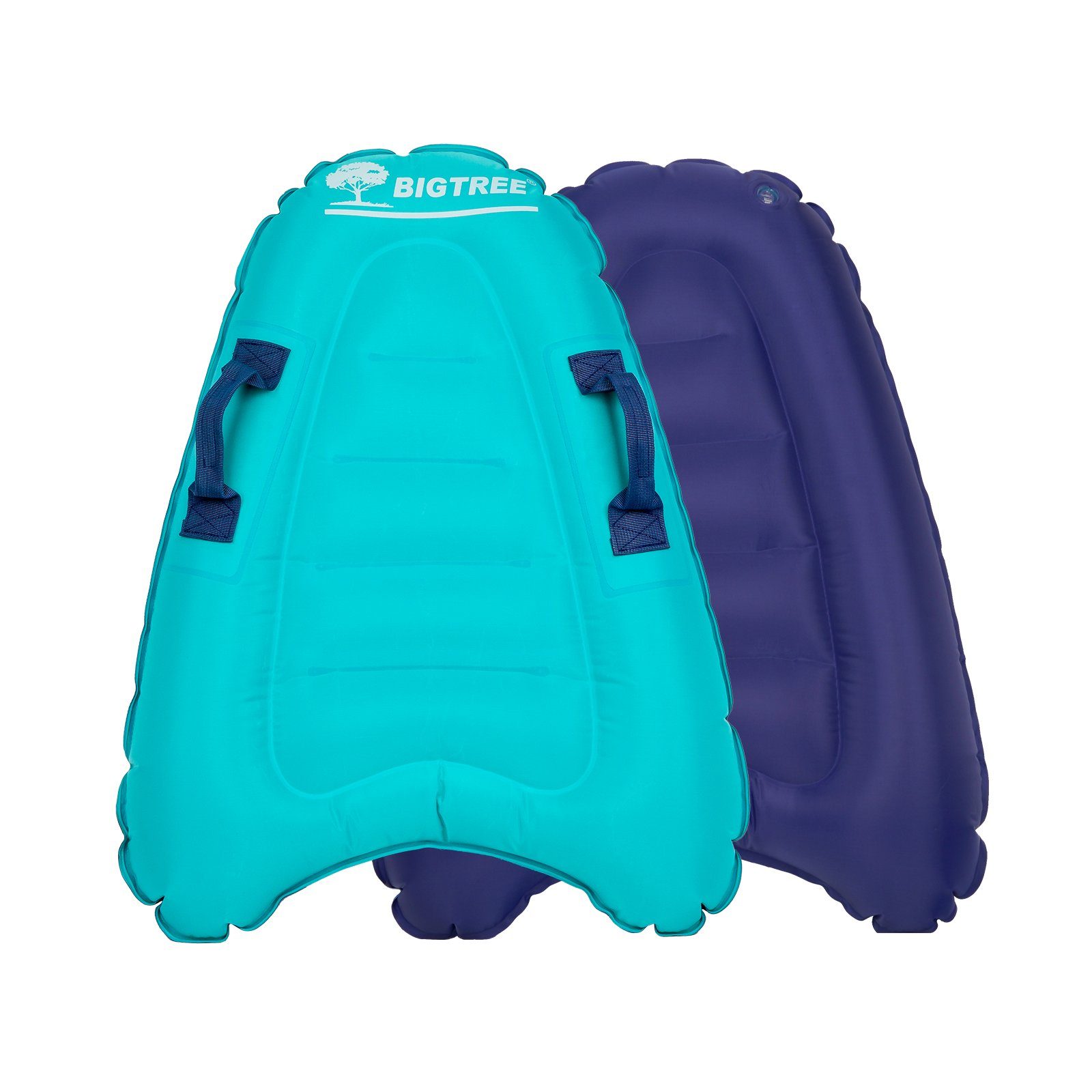 BIGTREE Schwimmbrett Aufblasbares Schwimmbrett Surfboard,Surfbrett mit Griffen